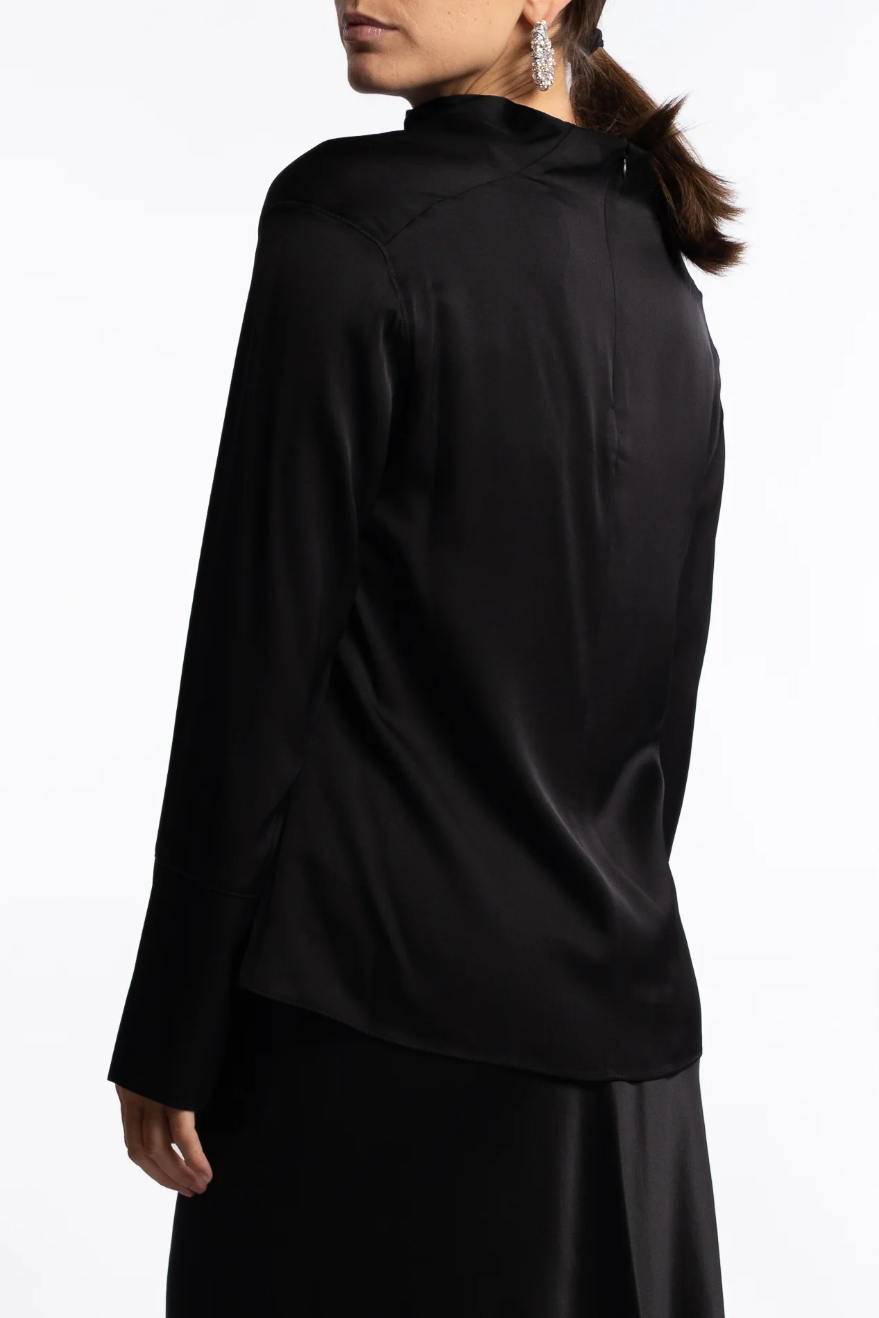 Ayumi Blouse- Black - Image 3