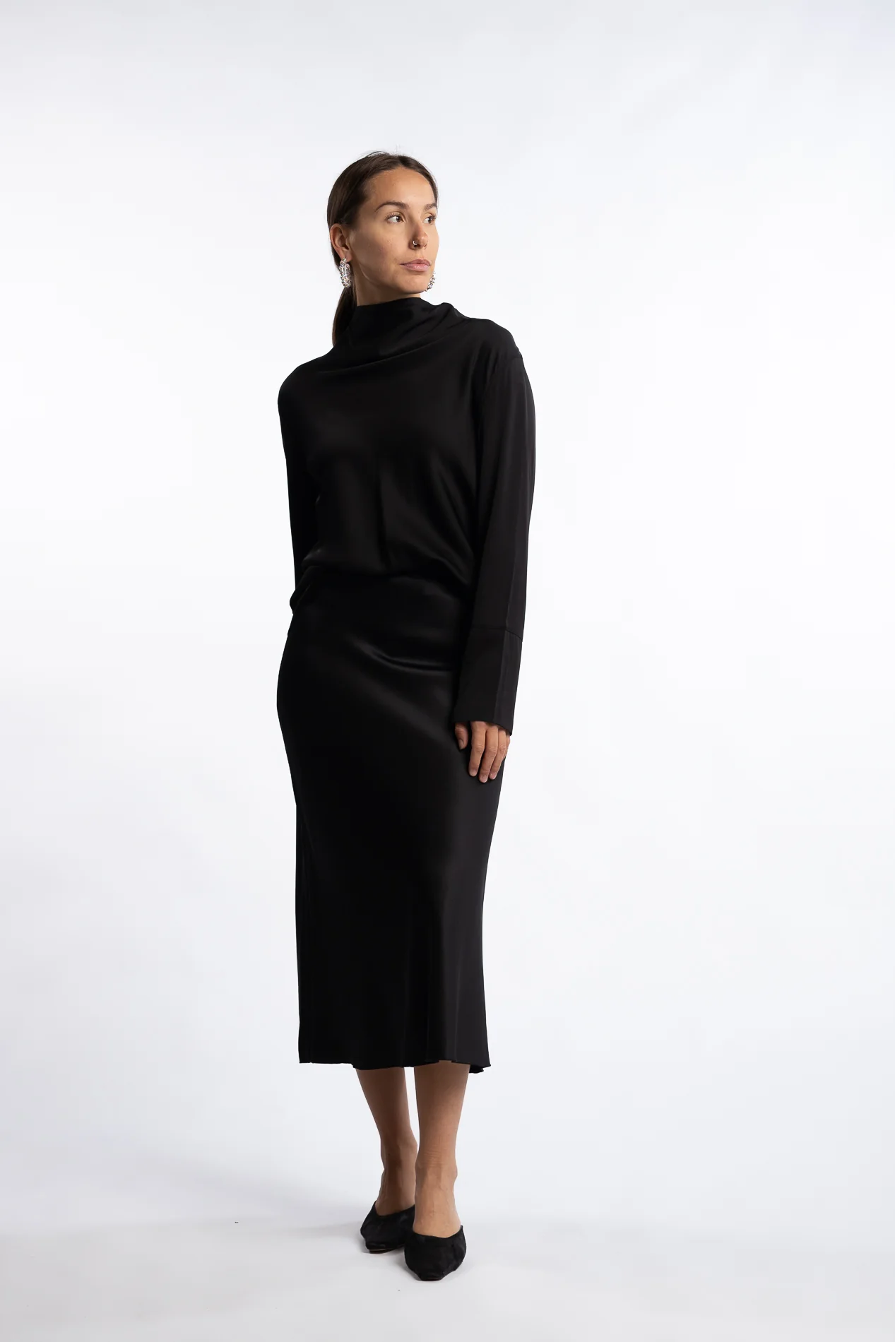 Ayumi Blouse- Black - Image 6