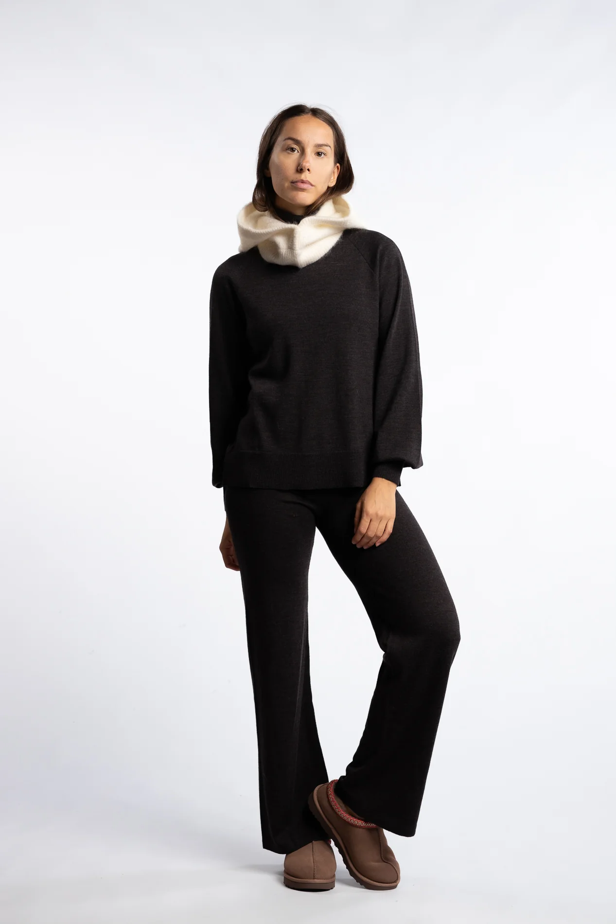 Kajsa Chunky Balaclava- Bright White - Image 8