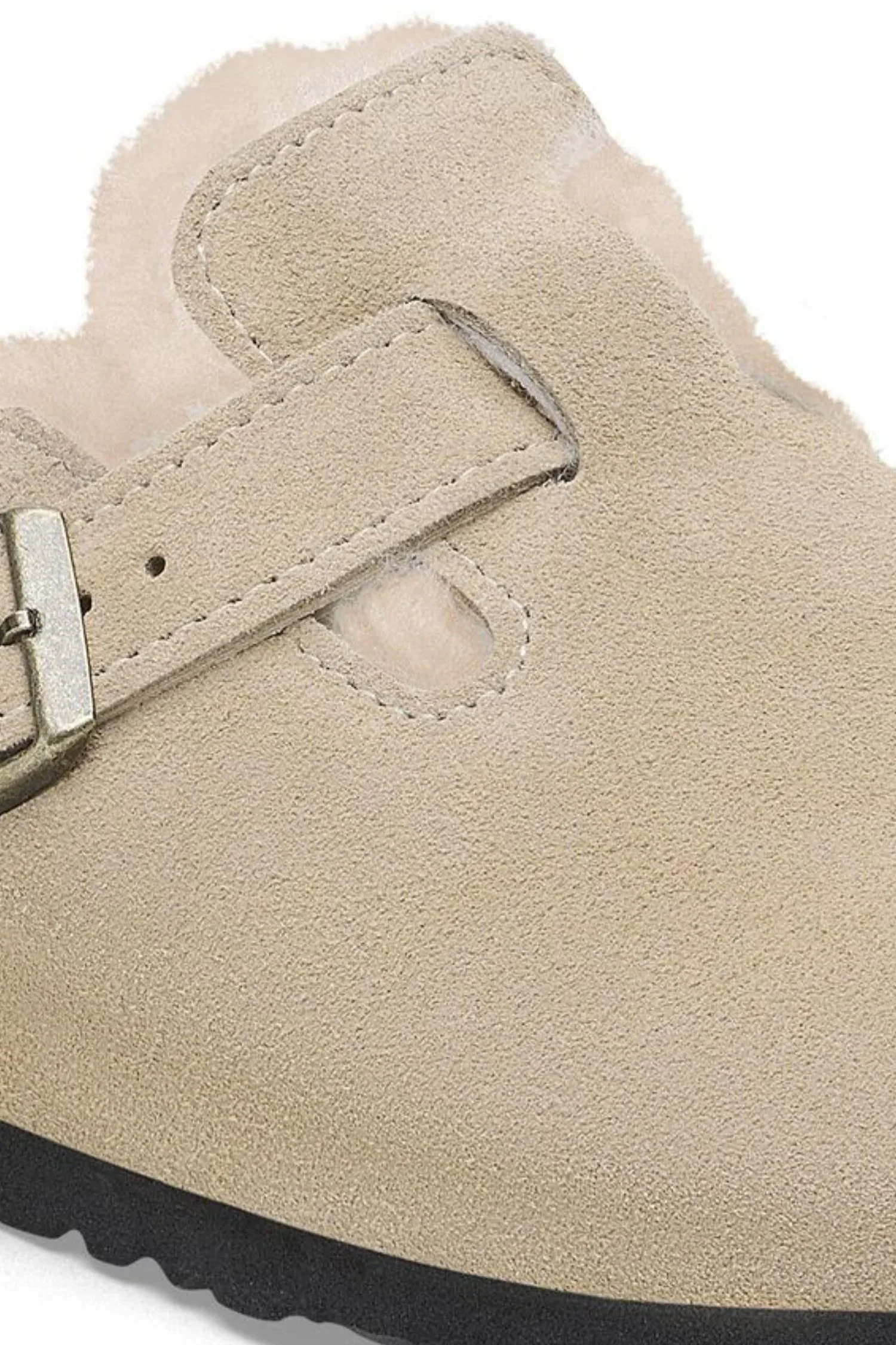 Women's Boston Shearling- Taupe - Image 8
