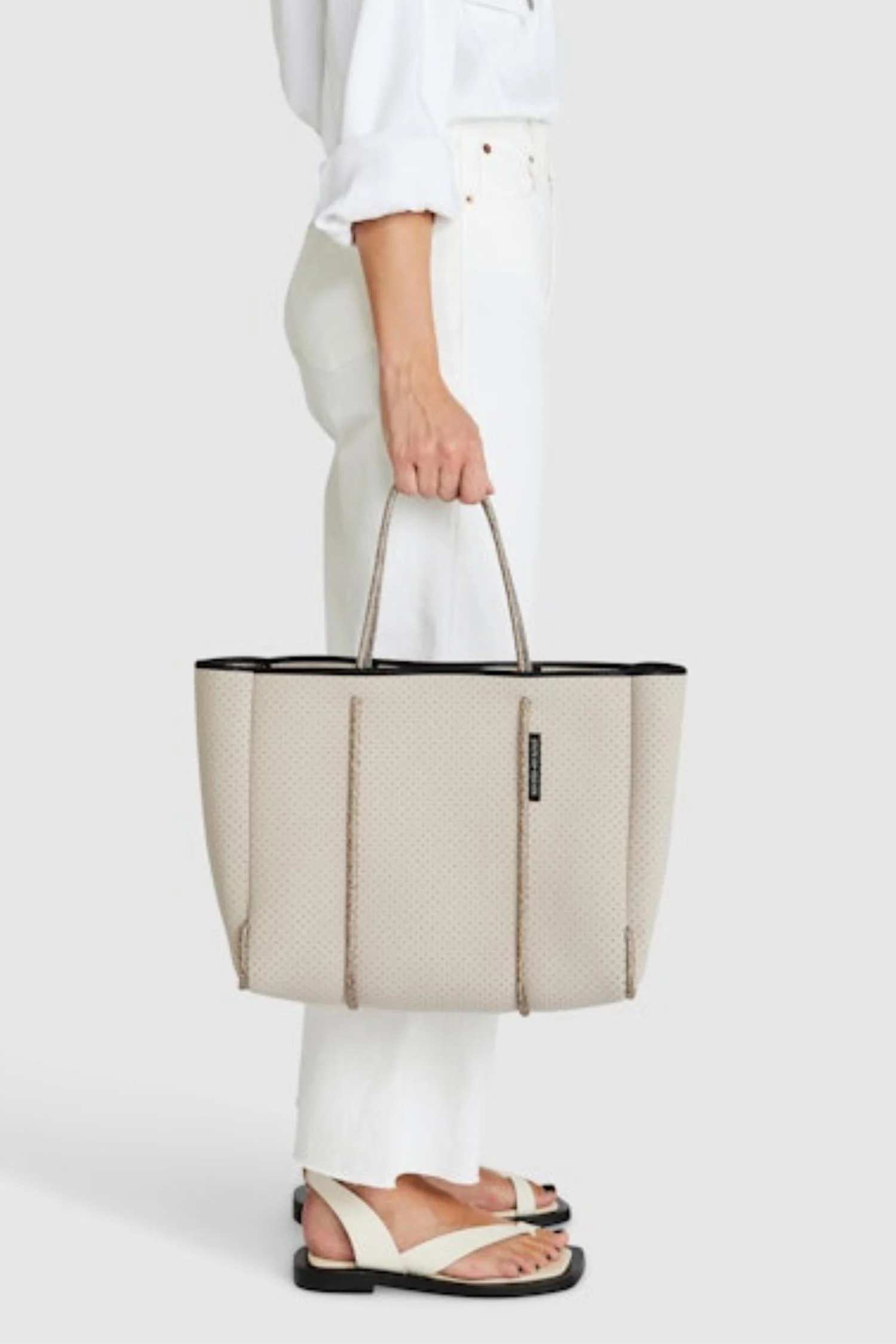 Flying Solo Tote- Stone - Image 2