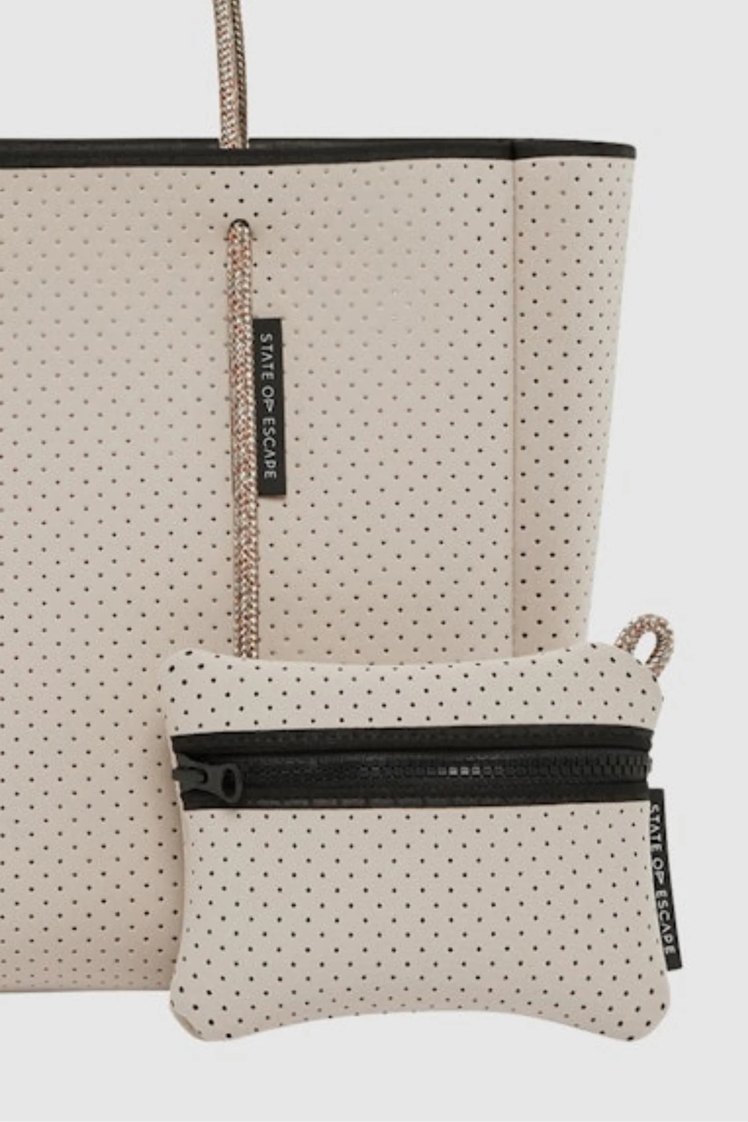 Flying Solo Tote- Stone - Image 4
