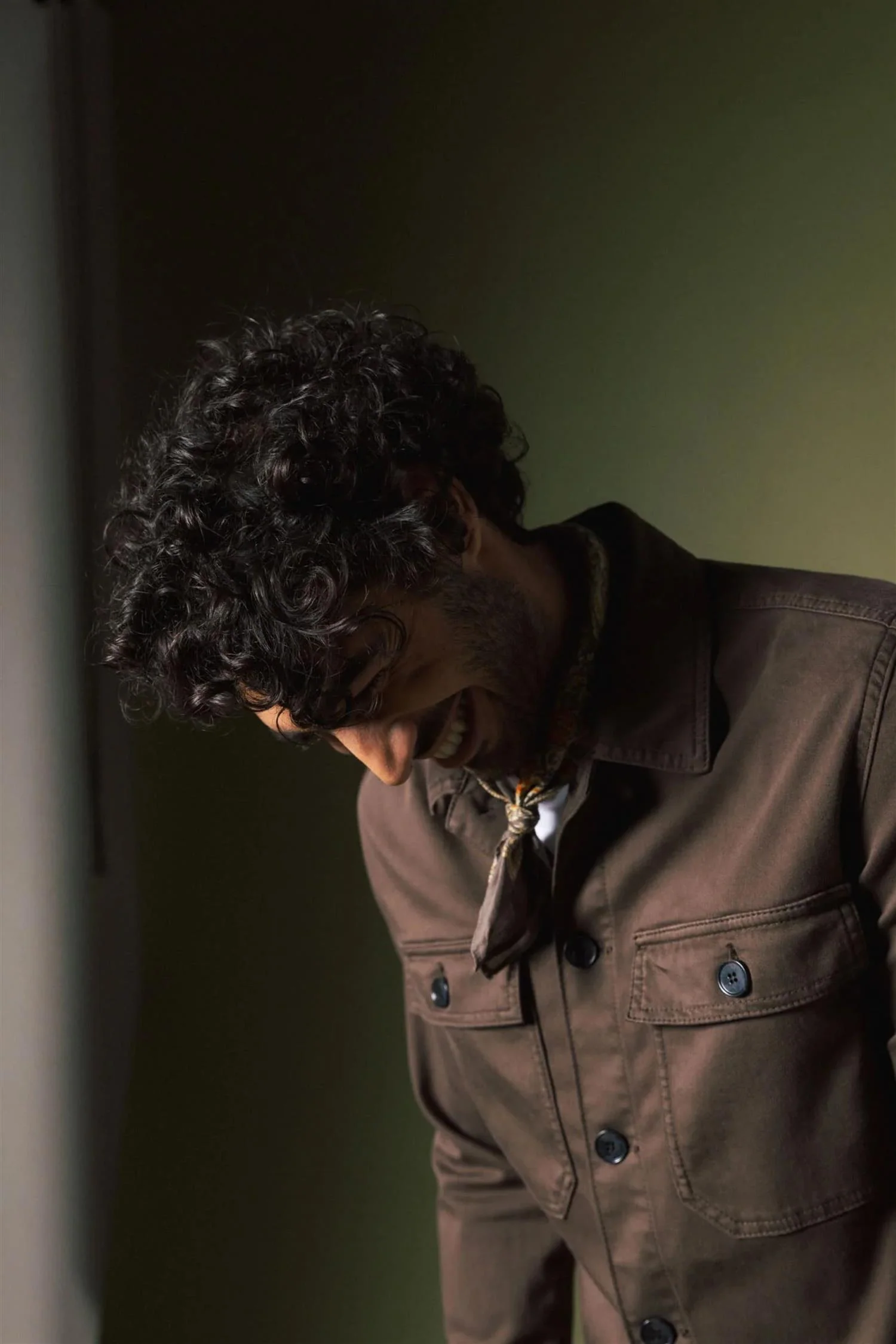 Matteo Soft Overshirt Chocolate Brown - Image 6