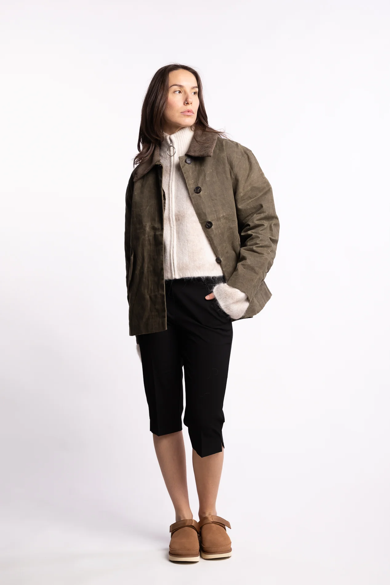 Diana Short Jacket- Green - Image 6