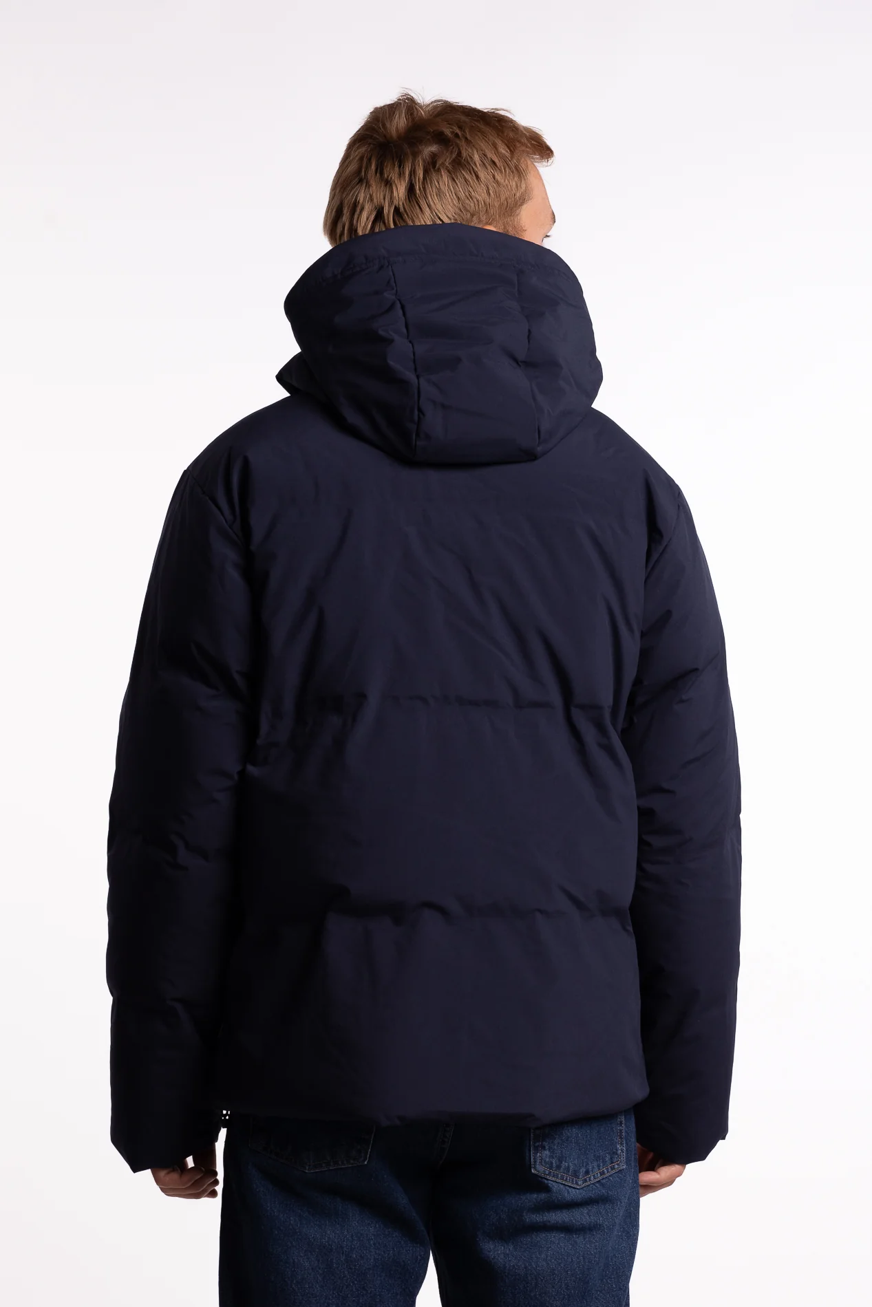 Dovre Lt Down Jacket Dk. Navy - Image 3