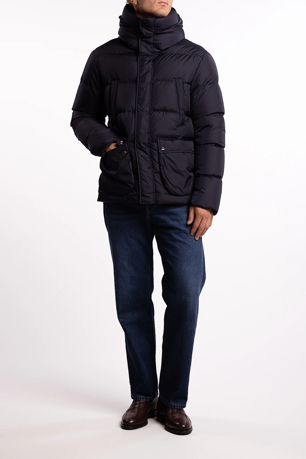 Chamonix Down Parka Navy - Image 5