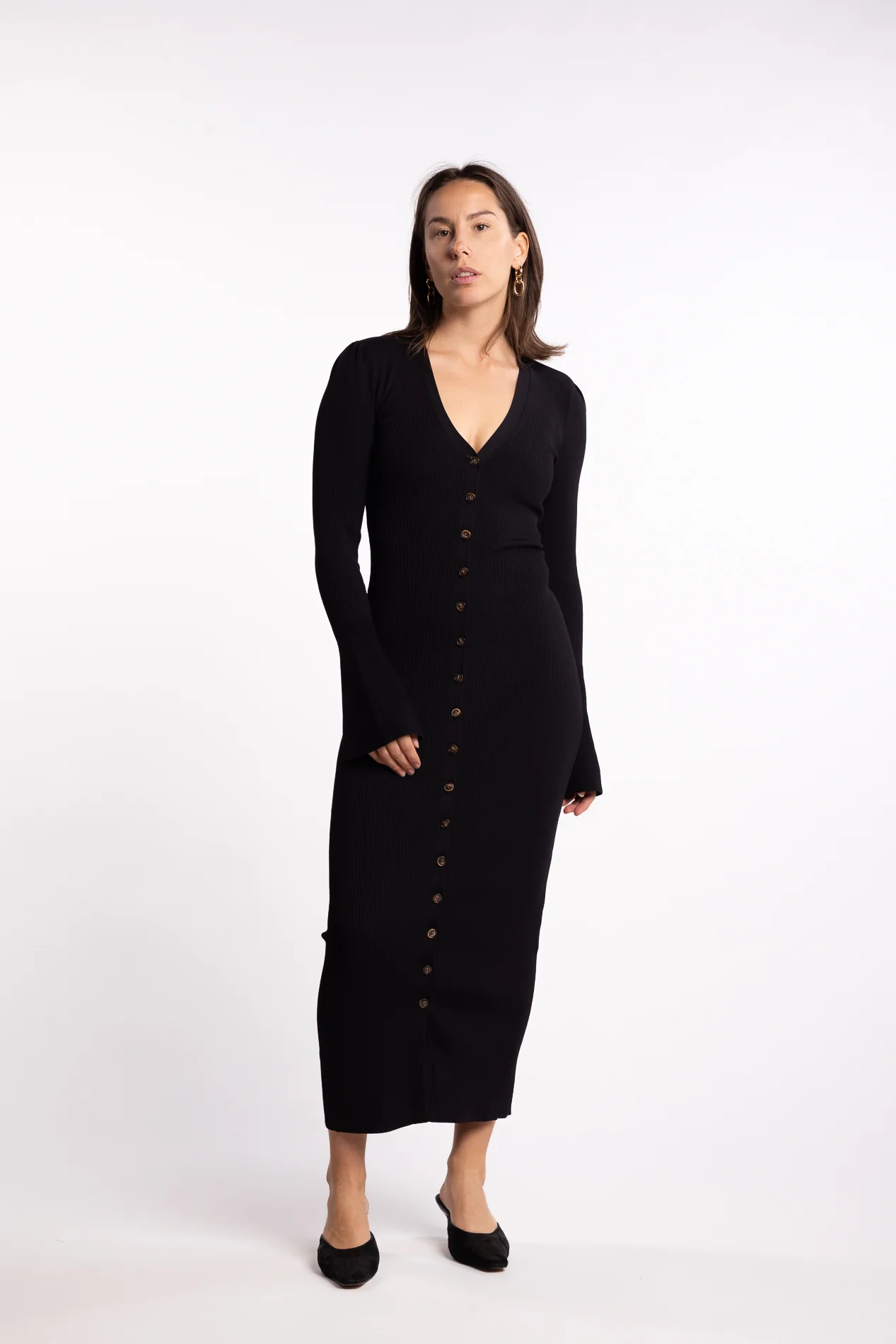 Milano Dress- Black - Image 6