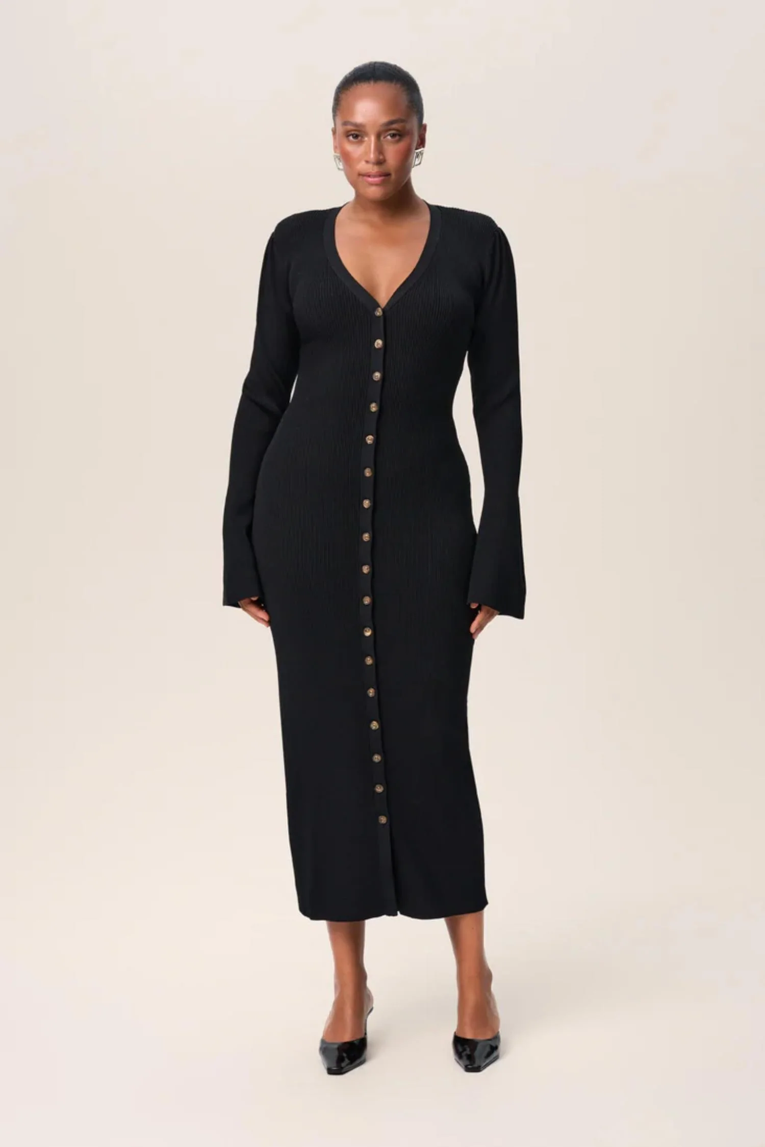 Milano Dress- Black - Image 9