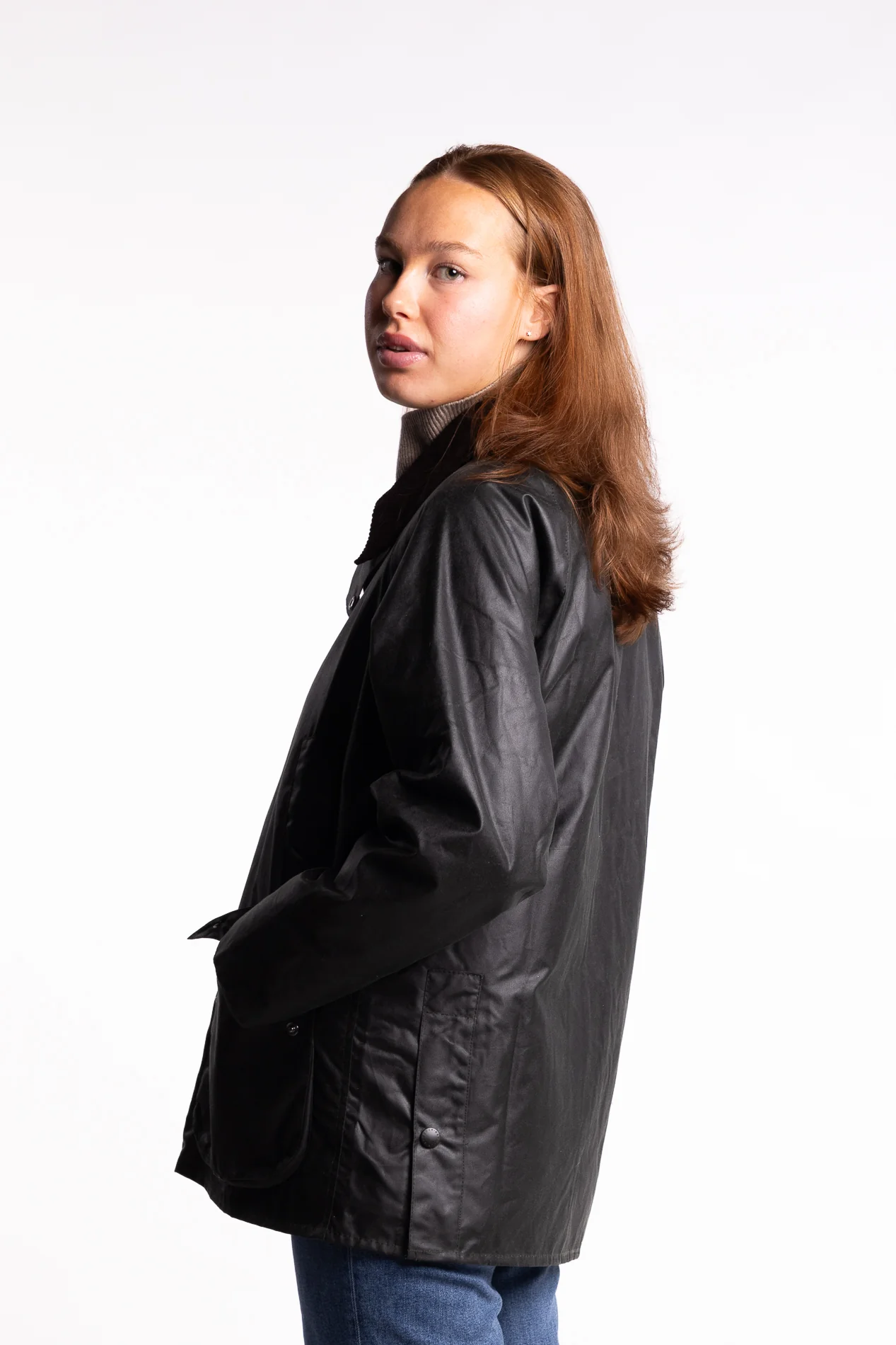 Bedale Wax Jacket- Sage - Image 2