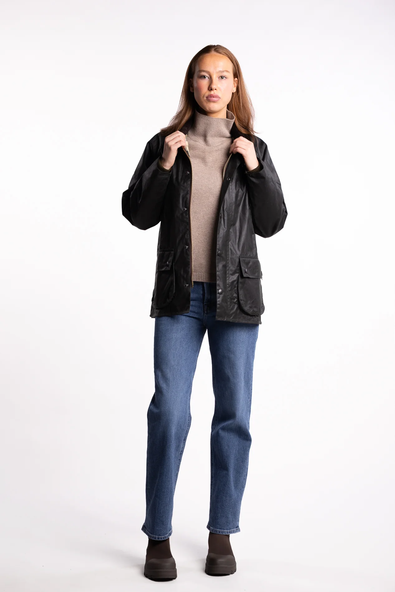 Bedale Wax Jacket- Sage - Image 6