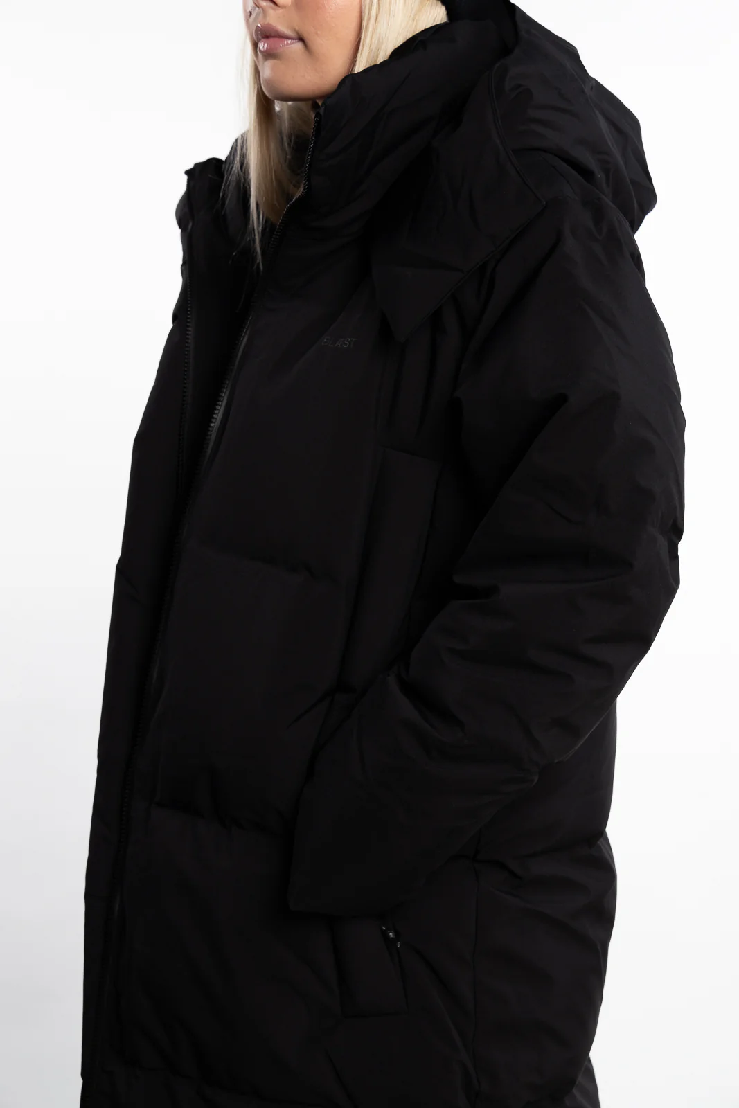 Stranda Down Jacket- Black - Image 2