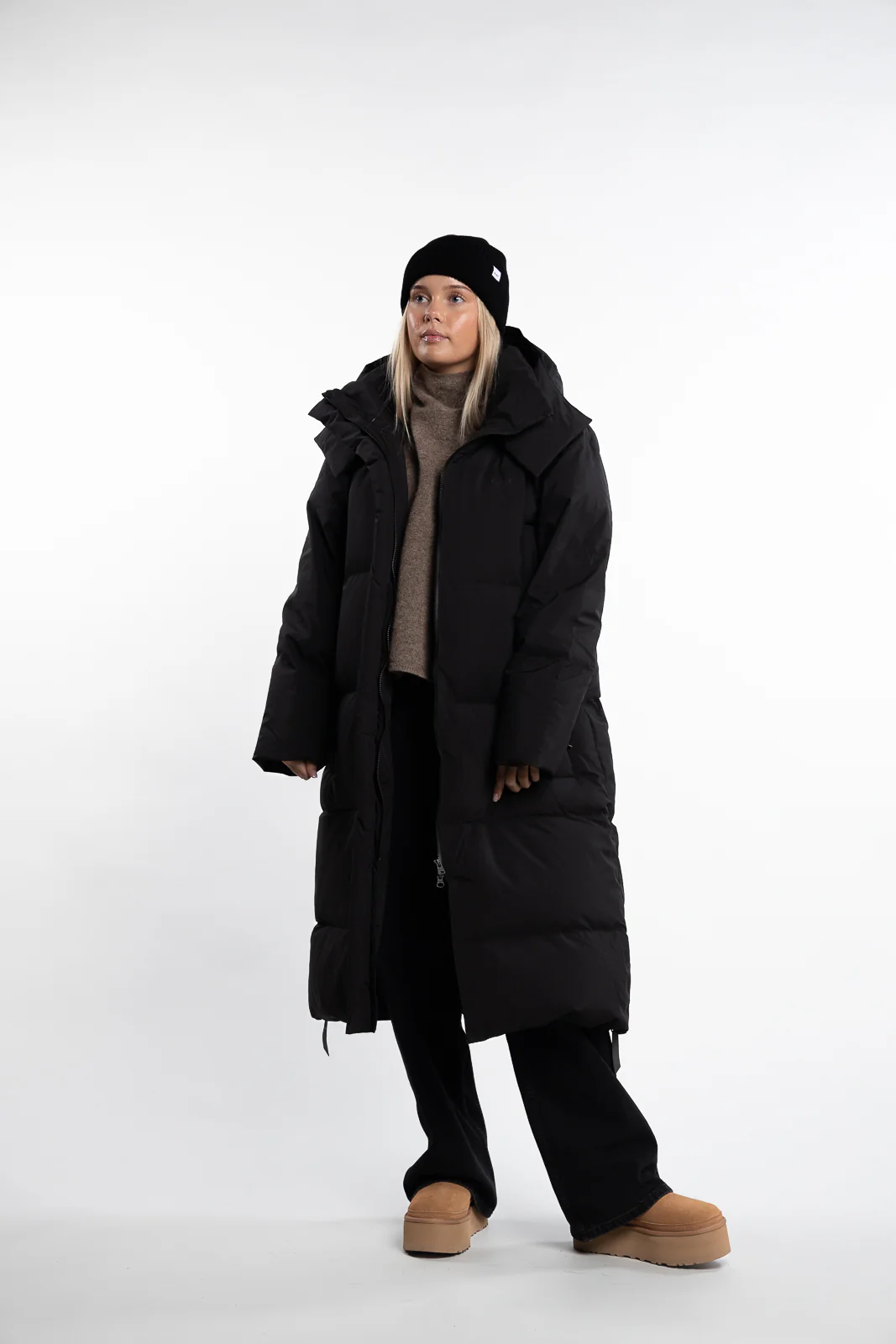 Stranda Down Jacket- Black - Image 5