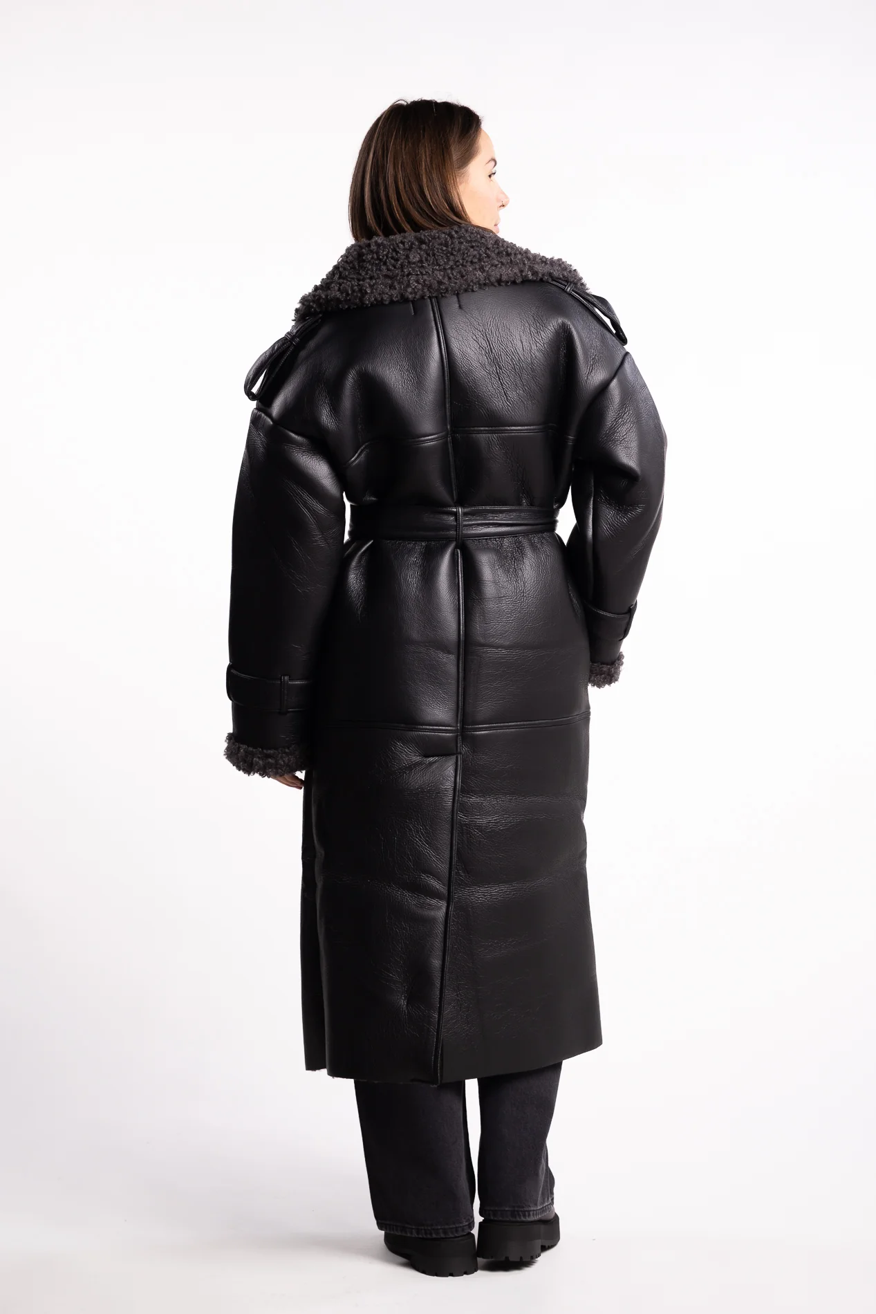 Manchester Coat- Black - Image 3