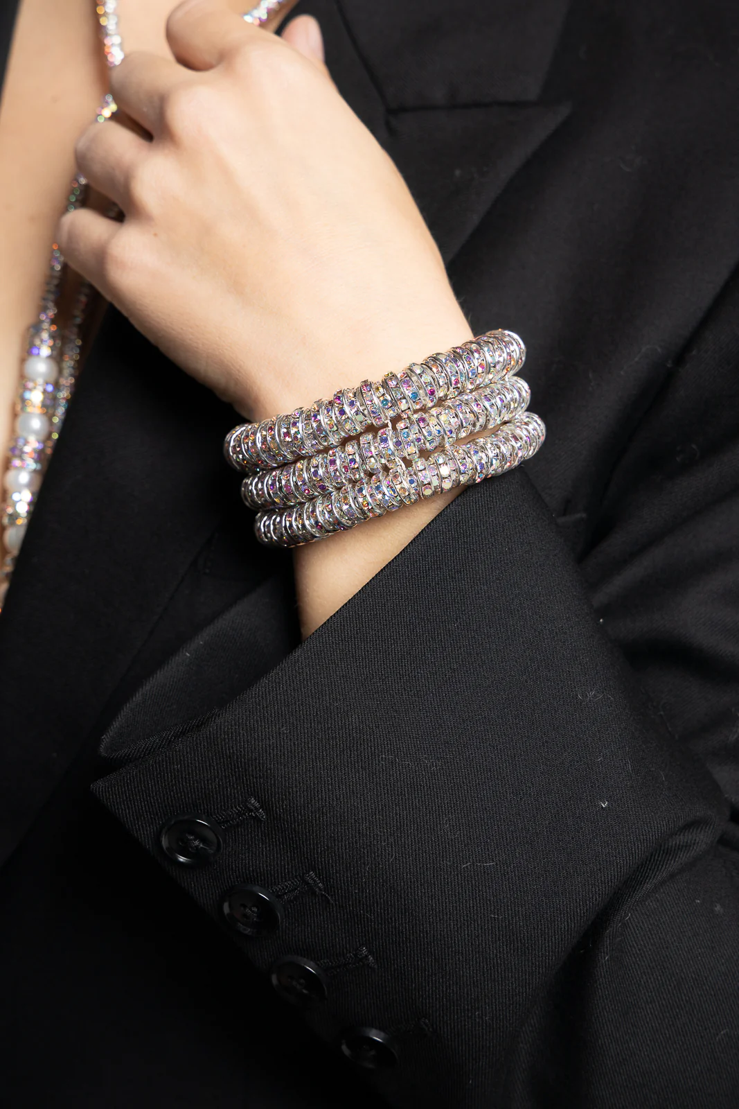 Cleopatra Bangle- Silver - Image 5