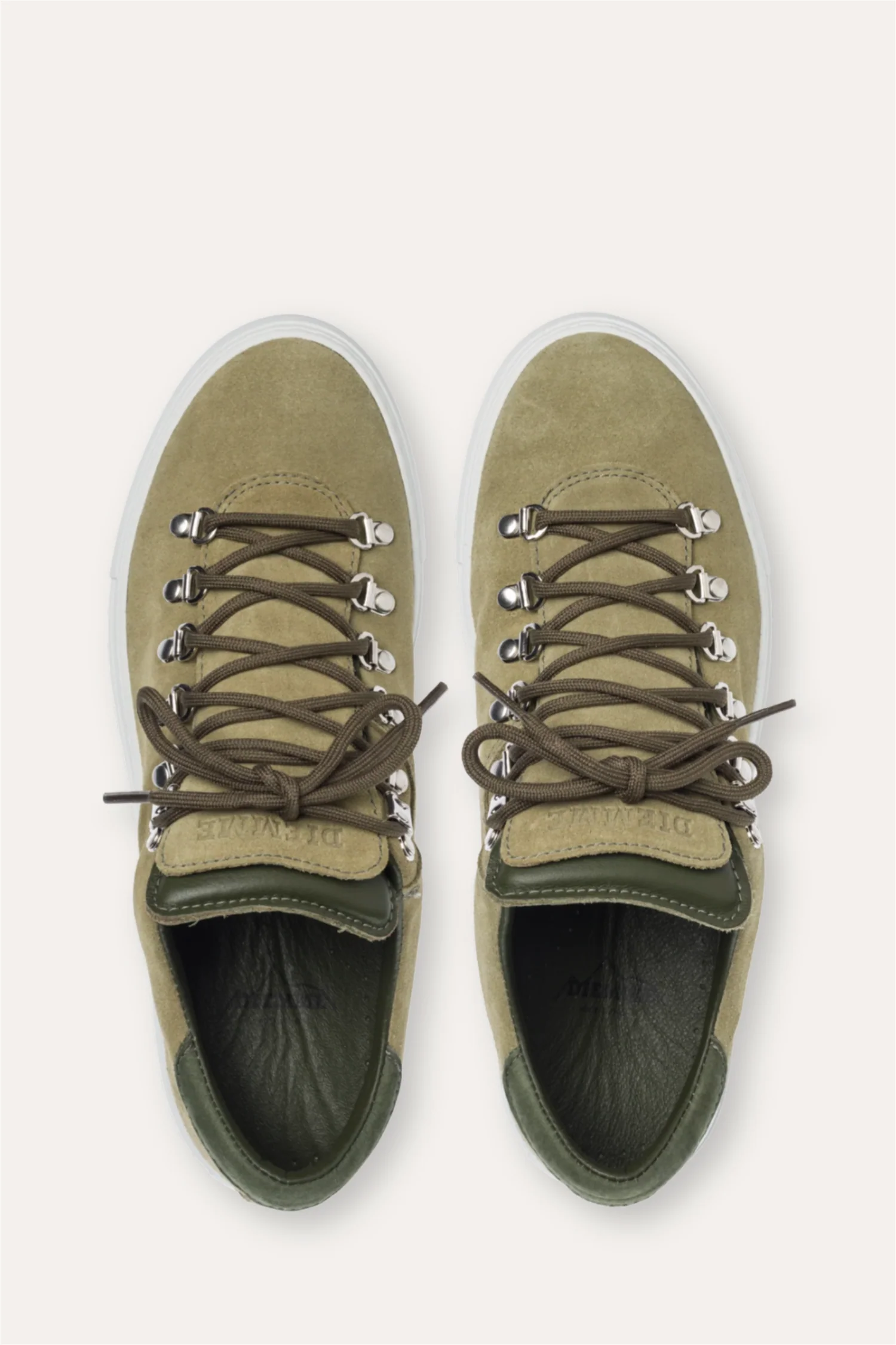 Men's Marostica Low Olive Suede - Image 4