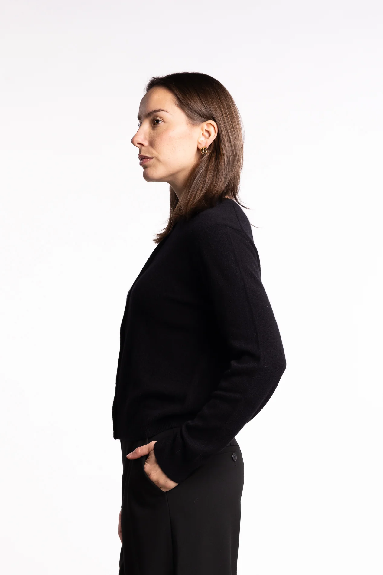 Saboston Cardigan 6304 - Black - Image 2