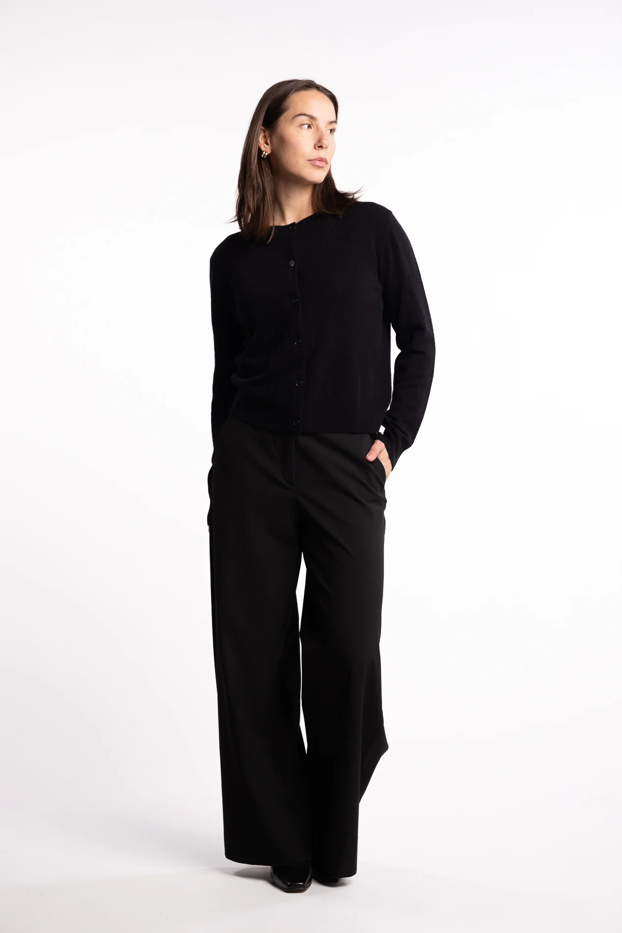 Saboston Cardigan 6304 - Black - Image 5
