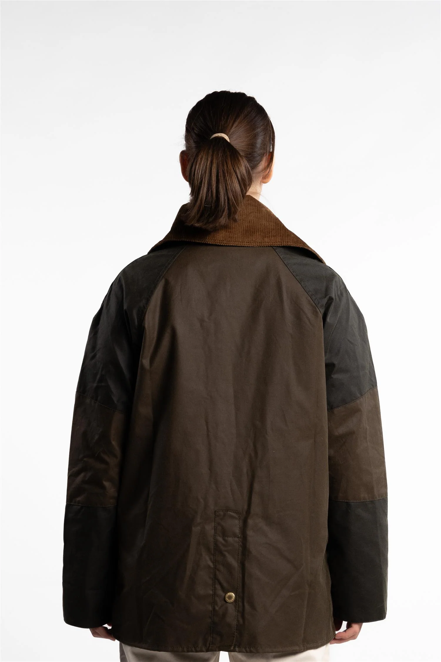 Barbour Allerston Wax- Olive - Image 3