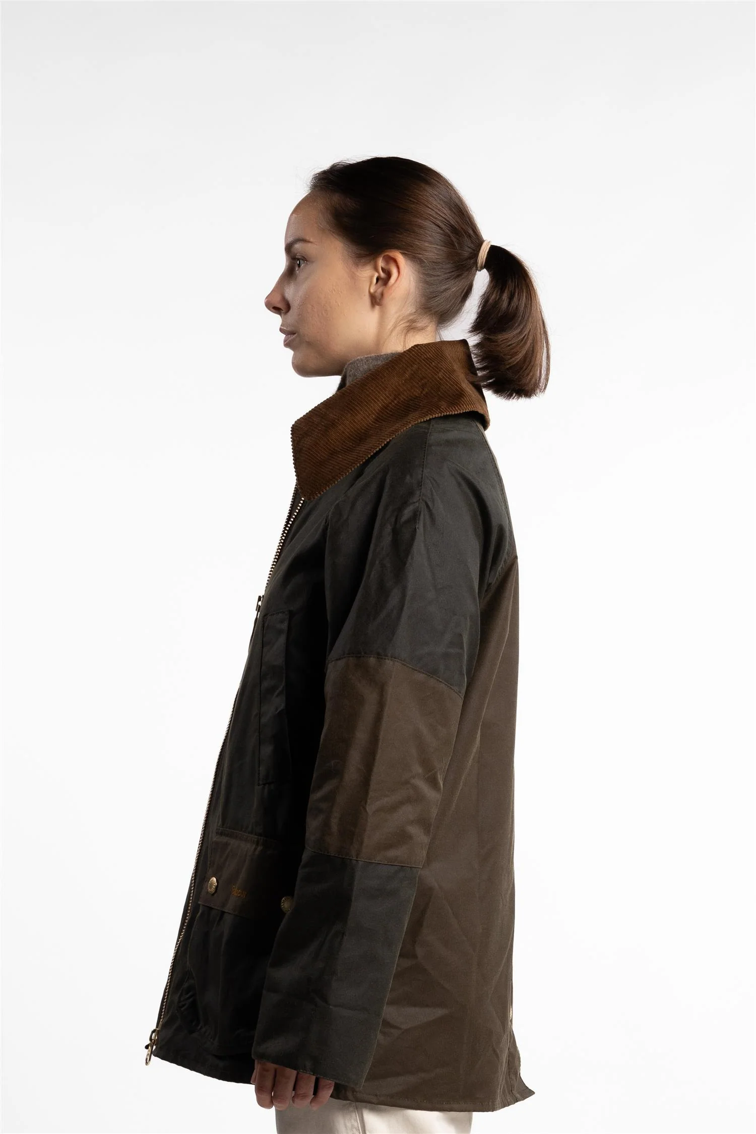 Barbour Allerston Wax- Olive - Image 4