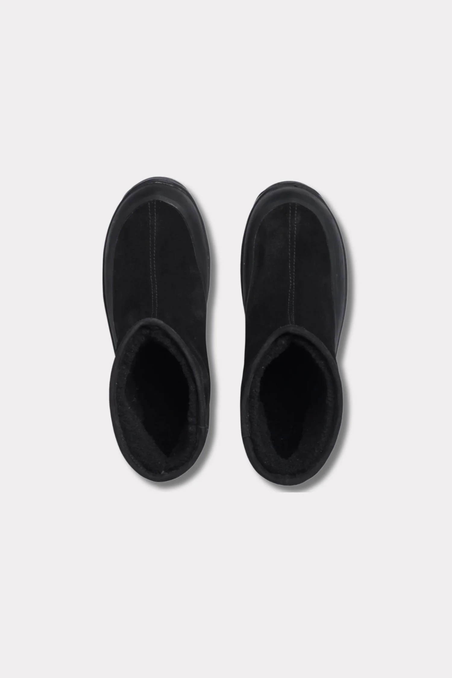 Women's Badia- Shearling Black - Image 4