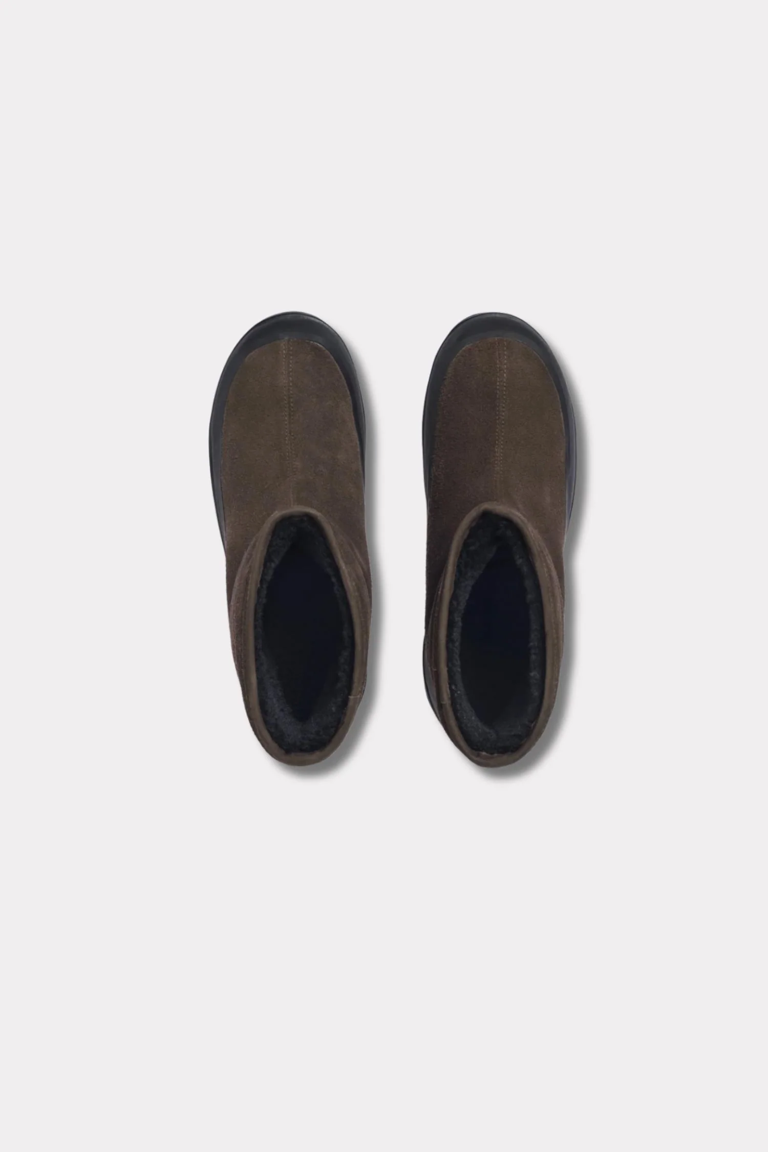 Badia- Shearling Dark Brown - Image 4