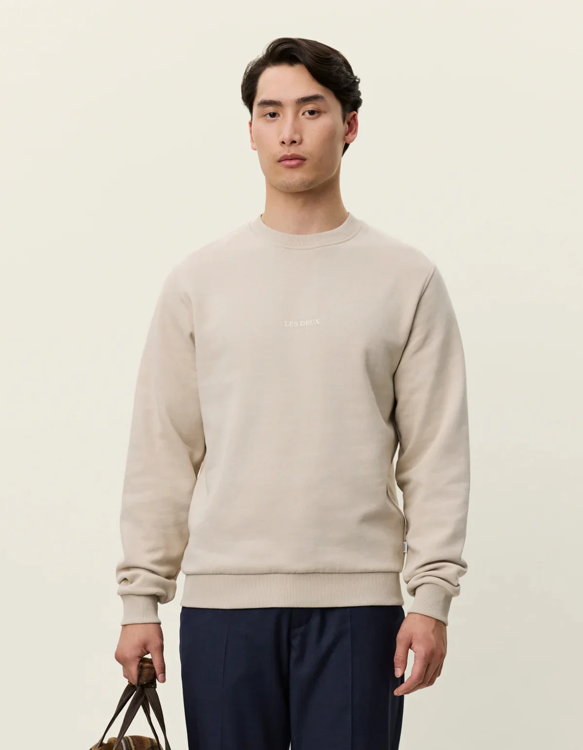 Andrew Sweatshirt Light Sand - Image 2