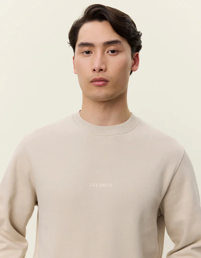 Andrew Sweatshirt Light Sand - Image 5