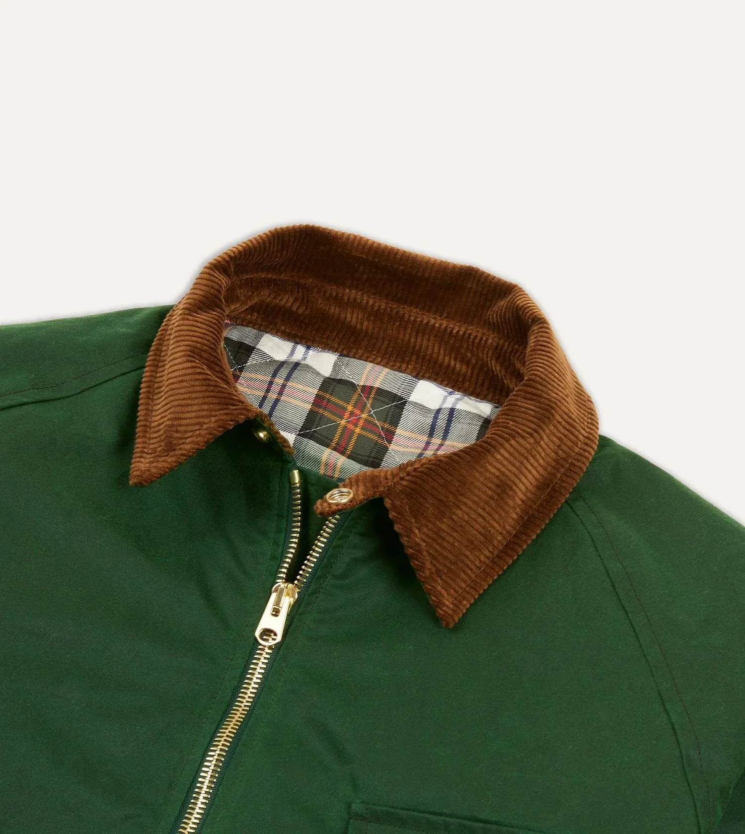 Waxed Coverall Emerald Green - Image 2