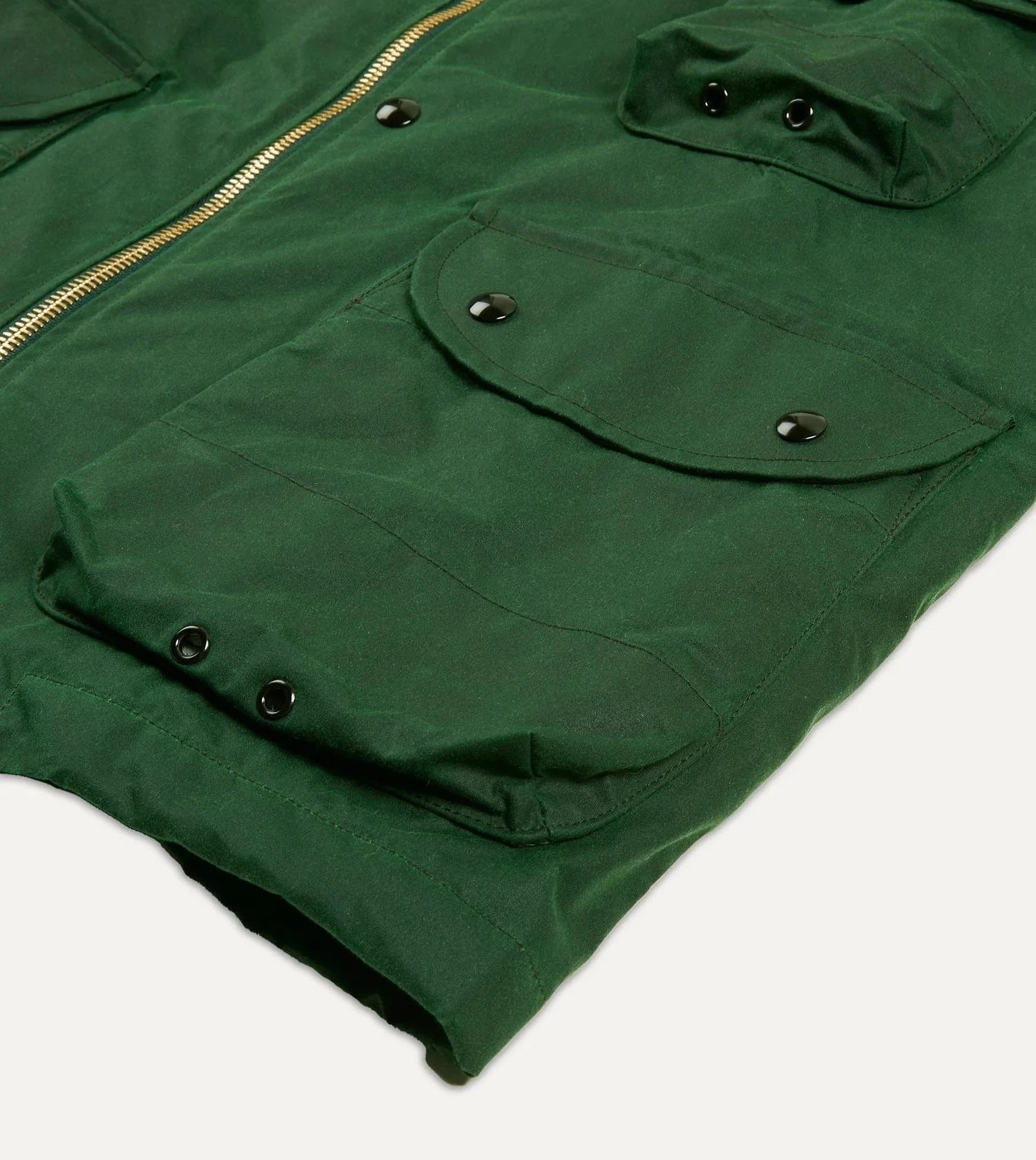 Waxed Coverall Emerald Green - Image 5
