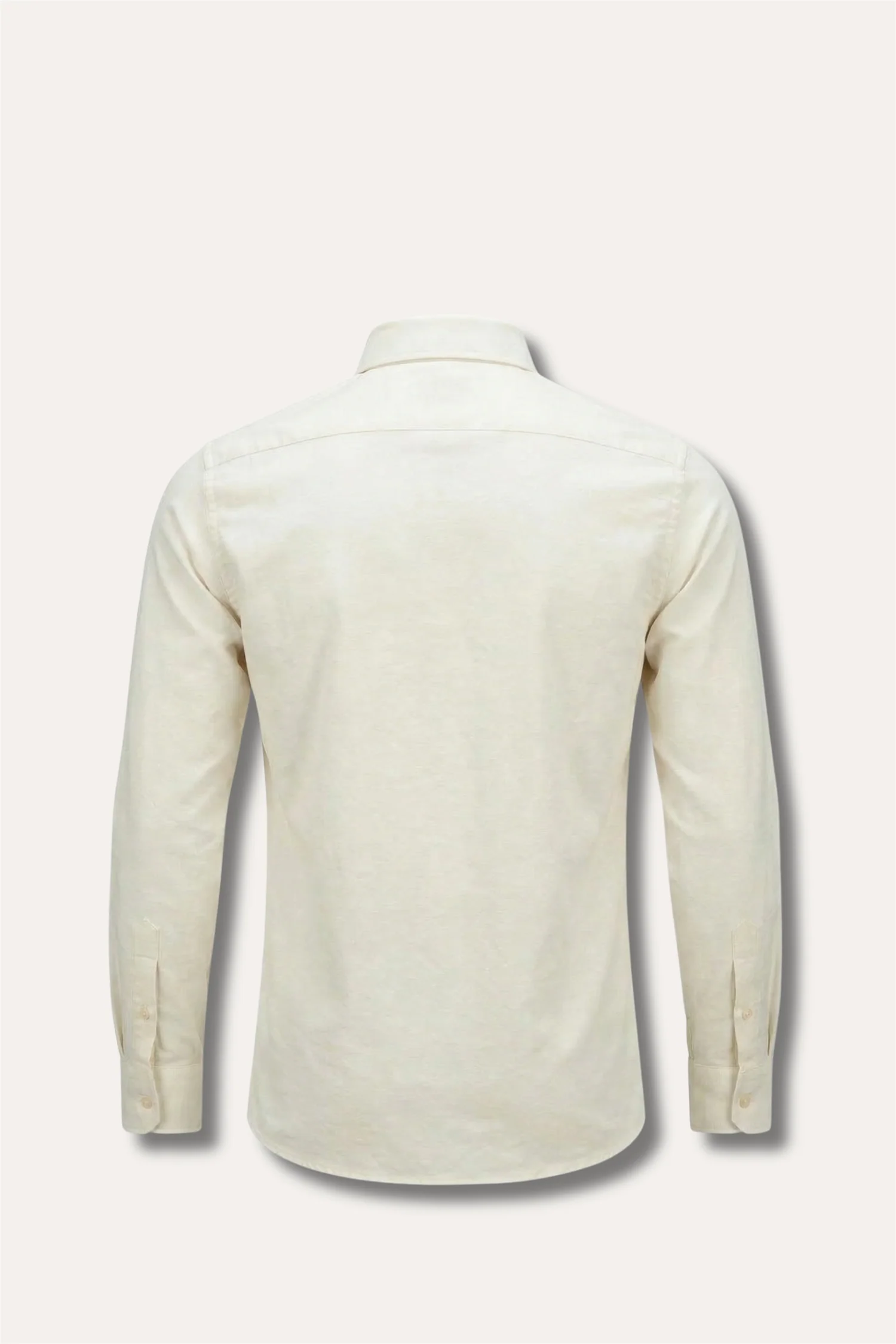 Oxford Cotton Shirt White - Image 2