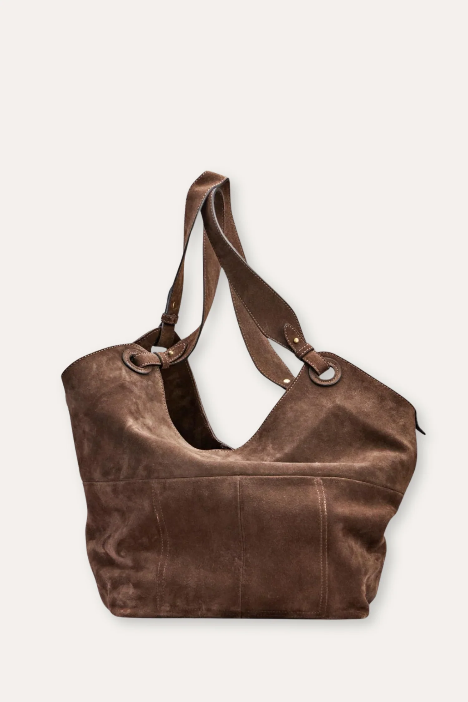 SOHO Shoulder Bag- Umber Suede - Image 5