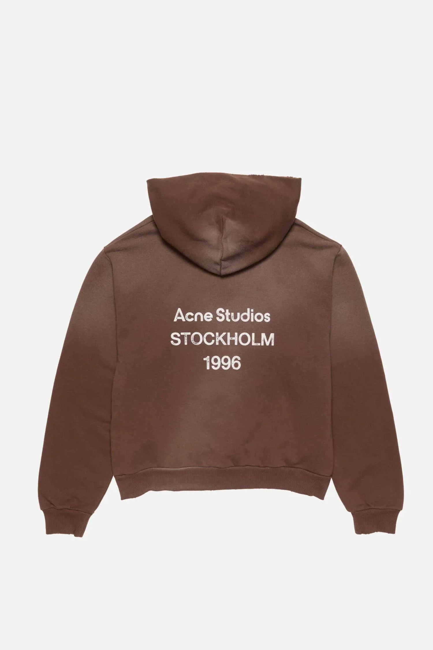 Logo Hooded Sweater Chocolate Brown - Image 2