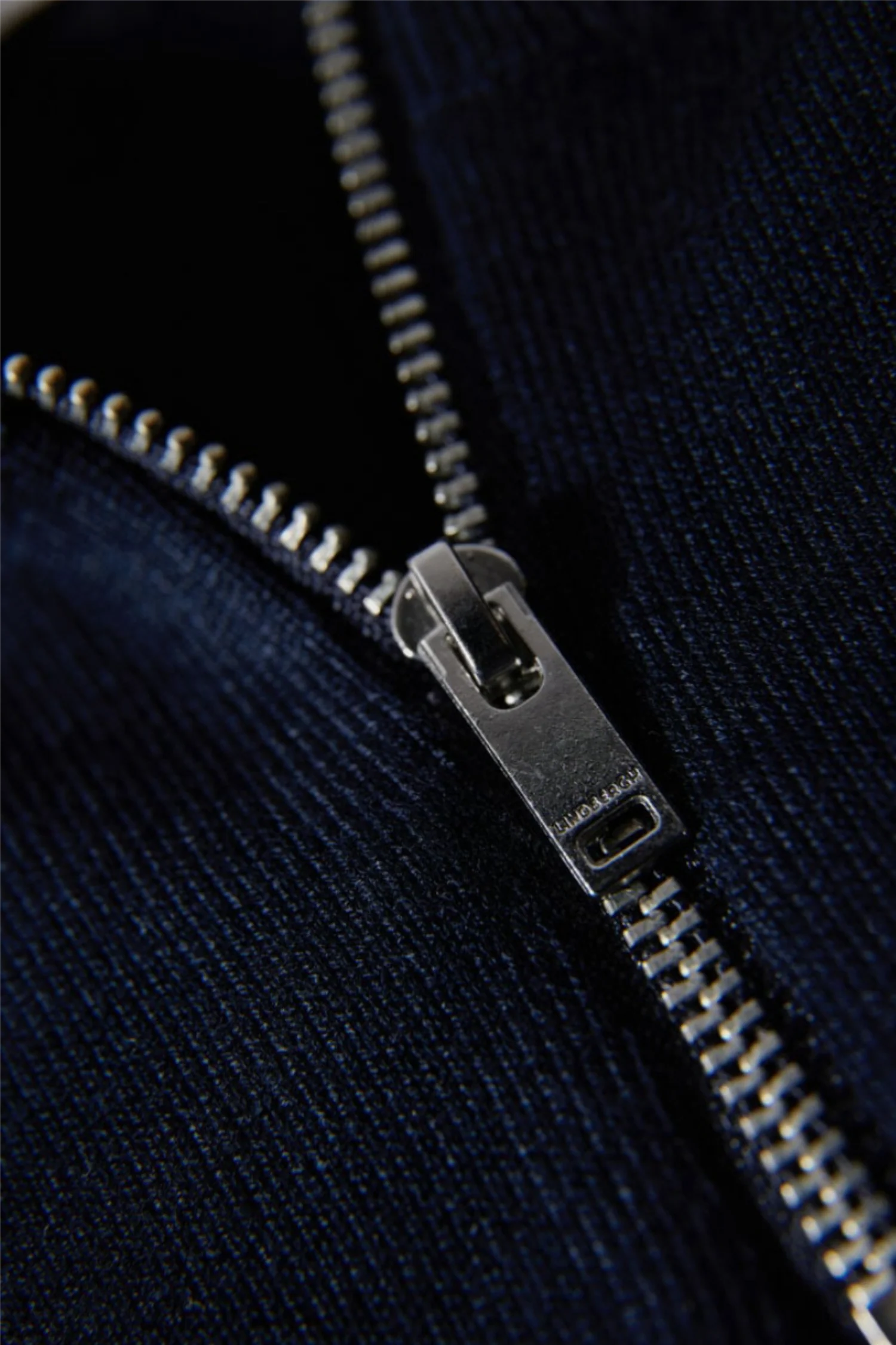 Ecovero Zip Cardigan Navy - Image 3