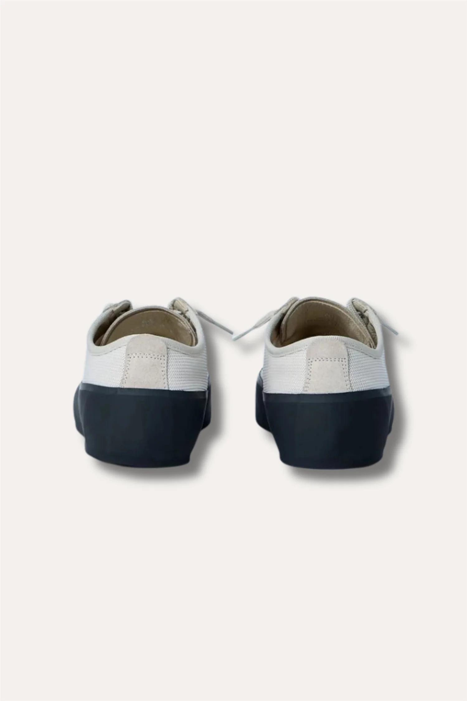 100010 Low-top Trainer With Compass Patch Beige - Image 4