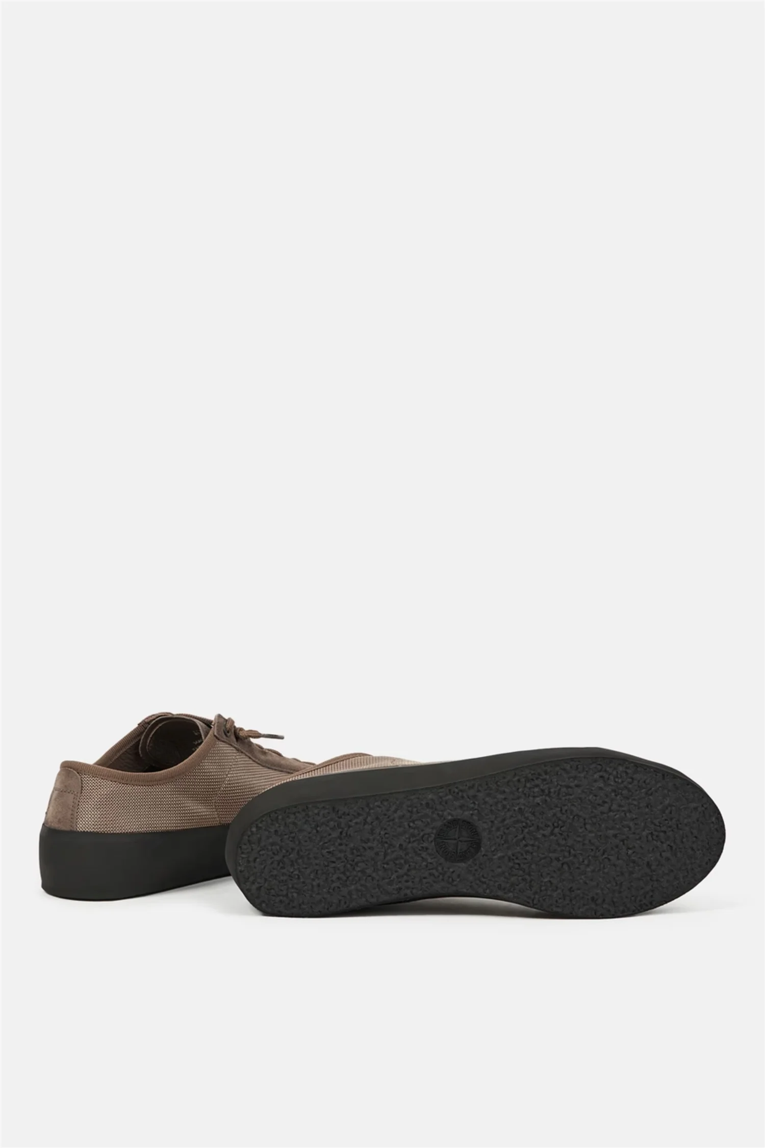 100010 Low-top Trainer With Compass Patch Brown - Image 7