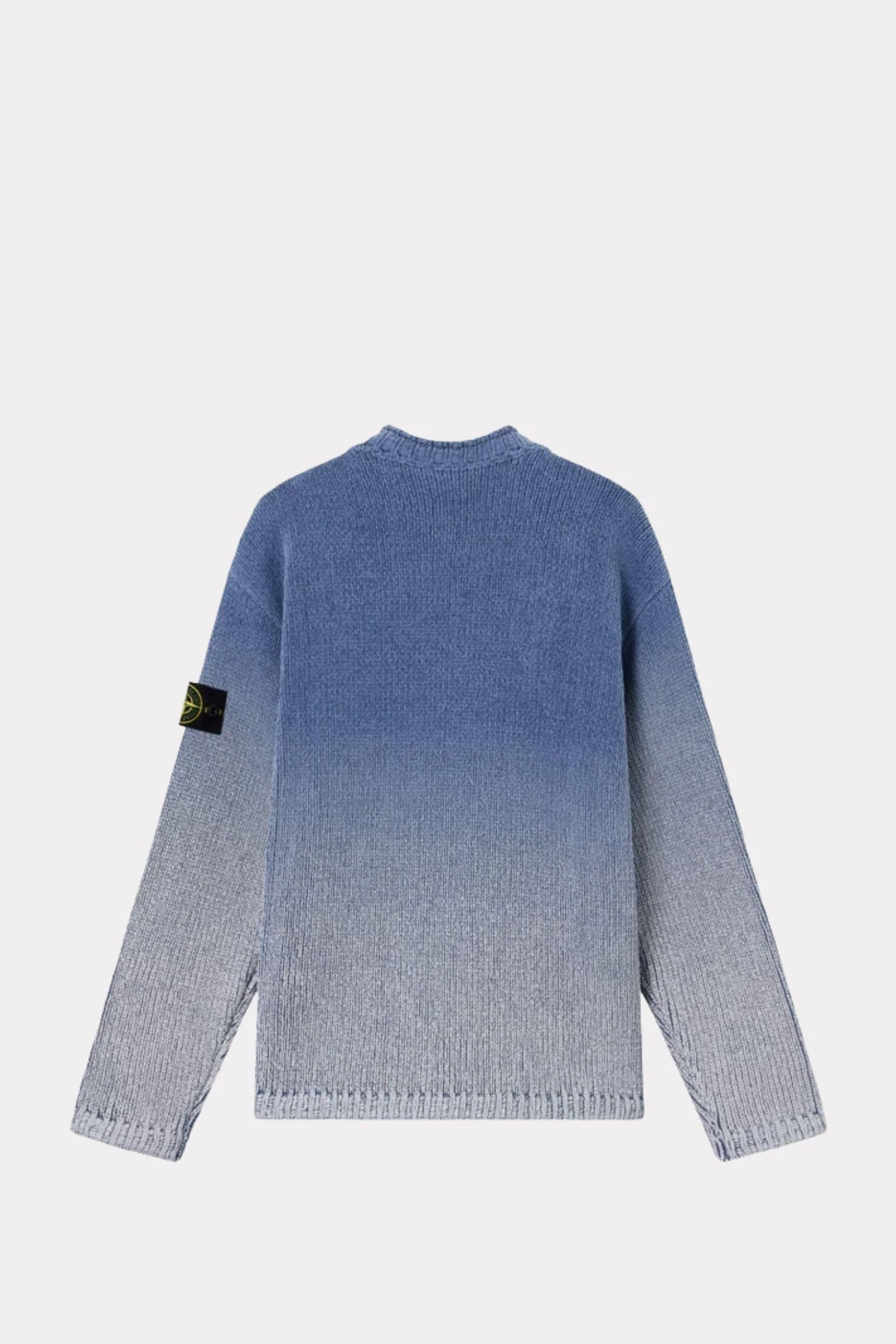 5100003 Oversized-fit crewneck jumper Avio Blue - Image 2