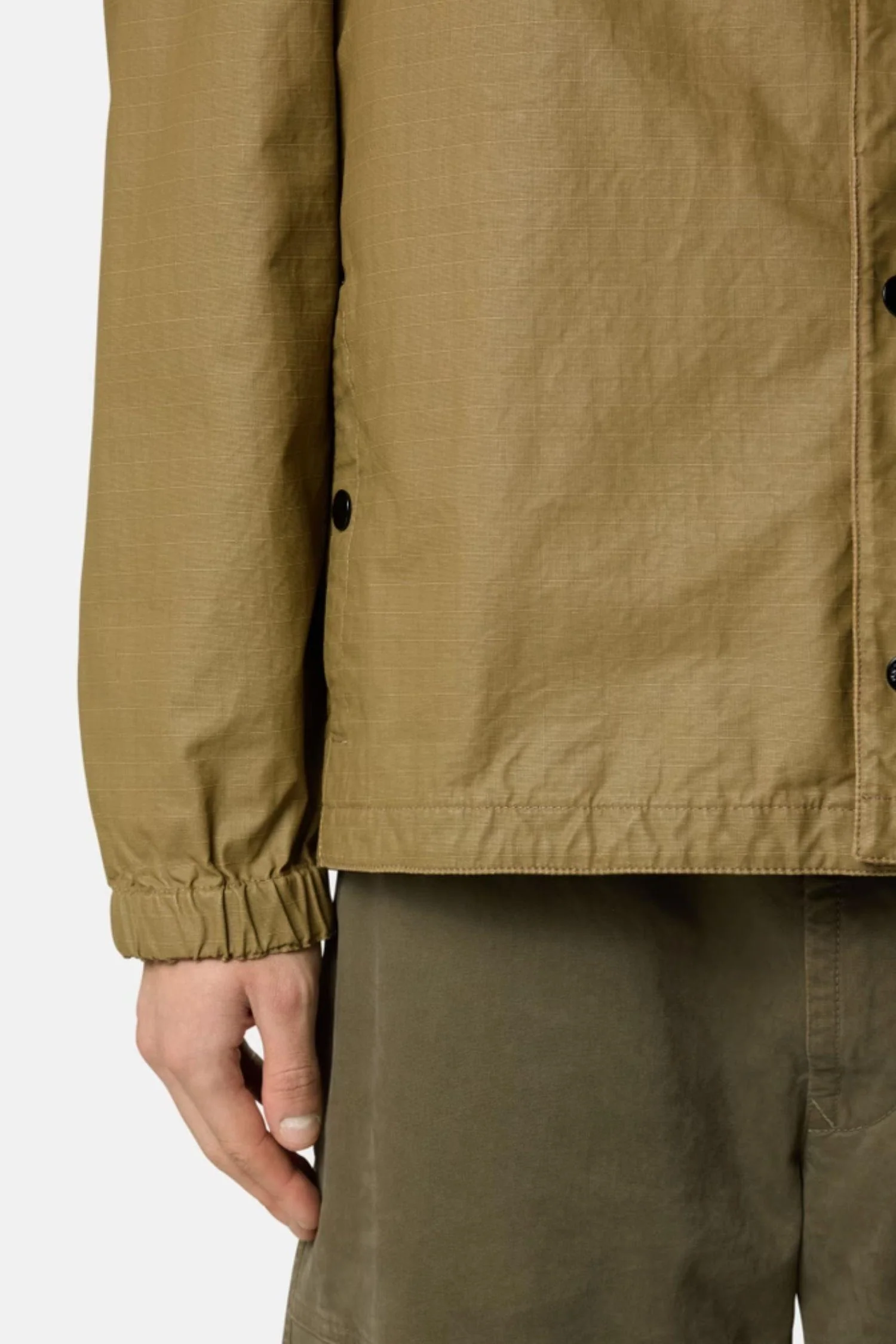1200018 Comfort-fit Overshirt Green - Image 3