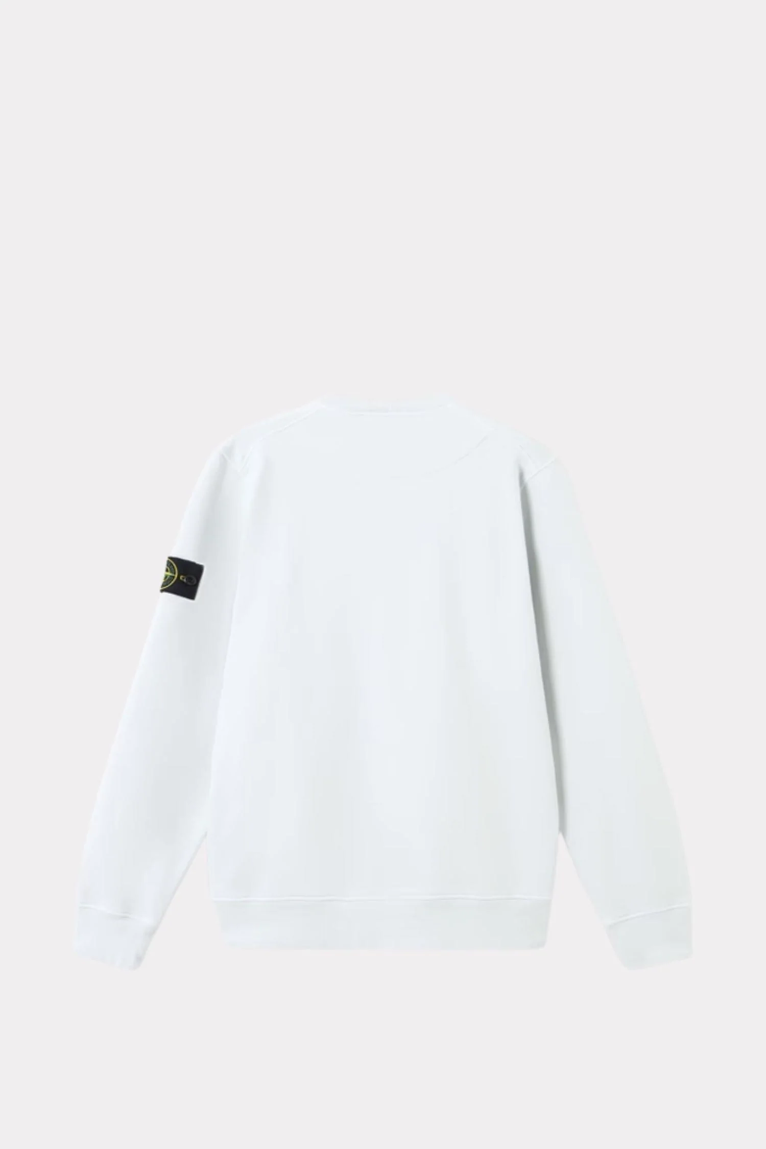 6100060 Organic Cotton Fleece Regular-fit Crewneck Off-White - Image 2