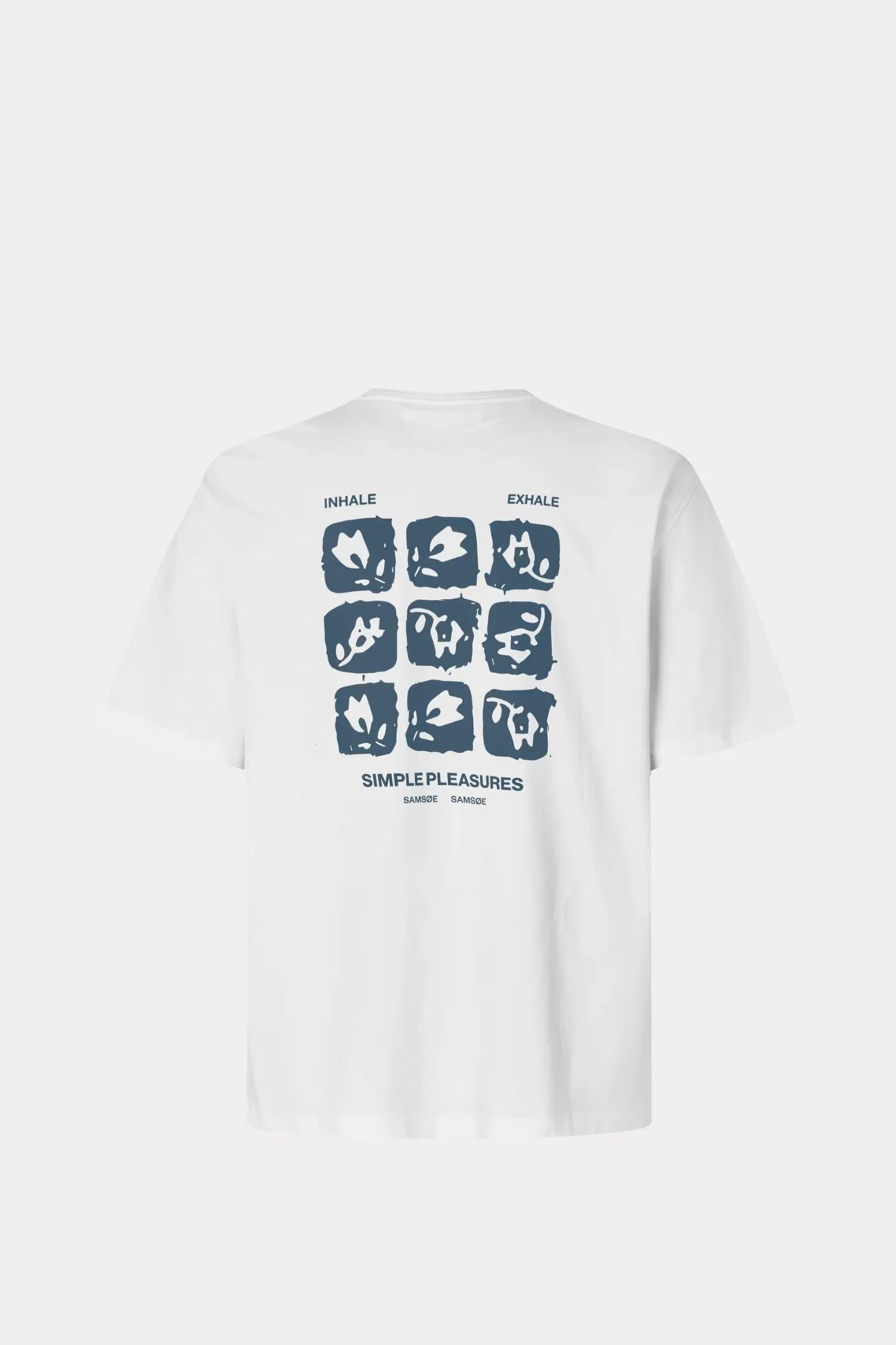 Sacohen T-shirt Blue Stamp 11725 - Image 2