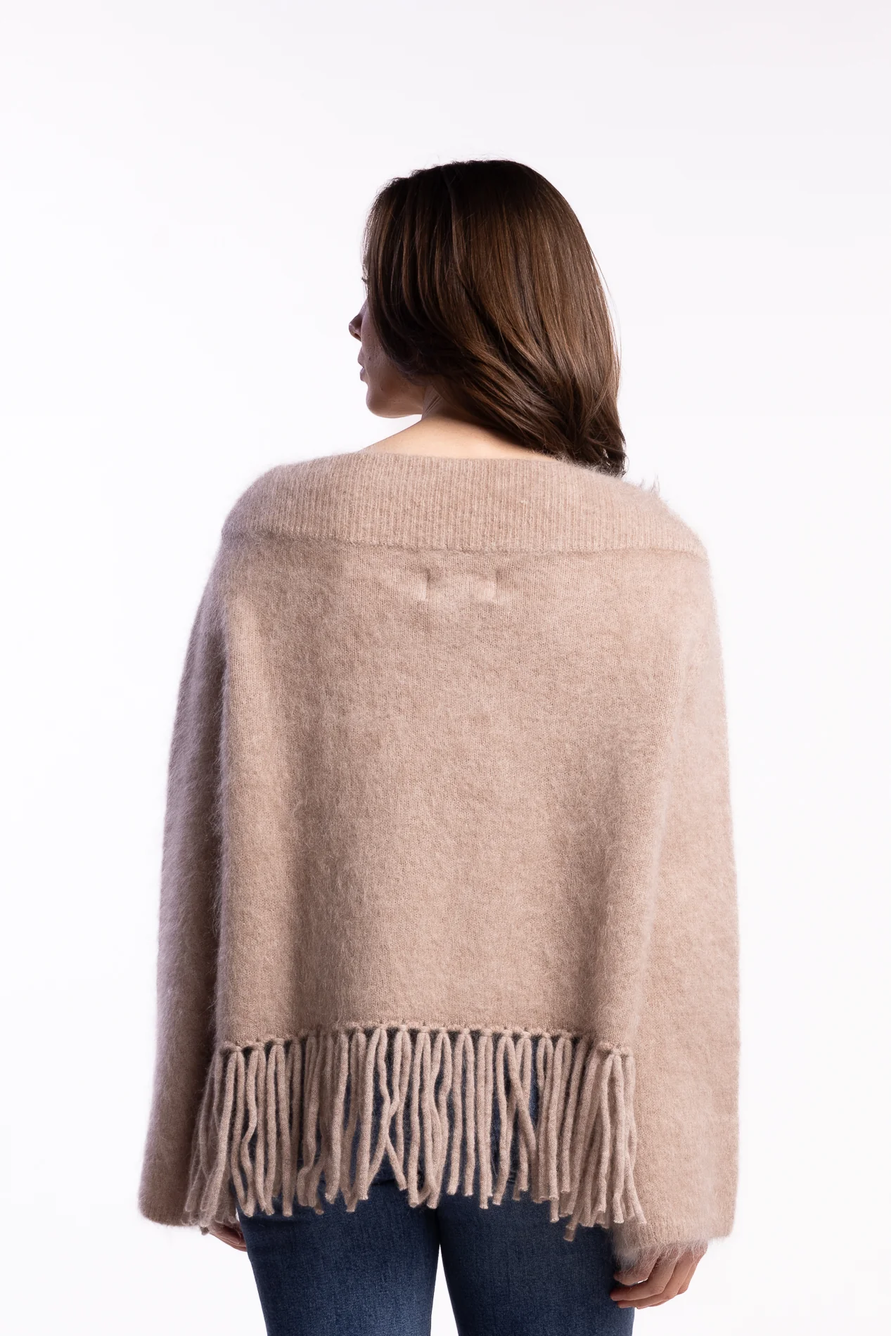 Gine Chunky Sweater- Hazel Beige - Image 4