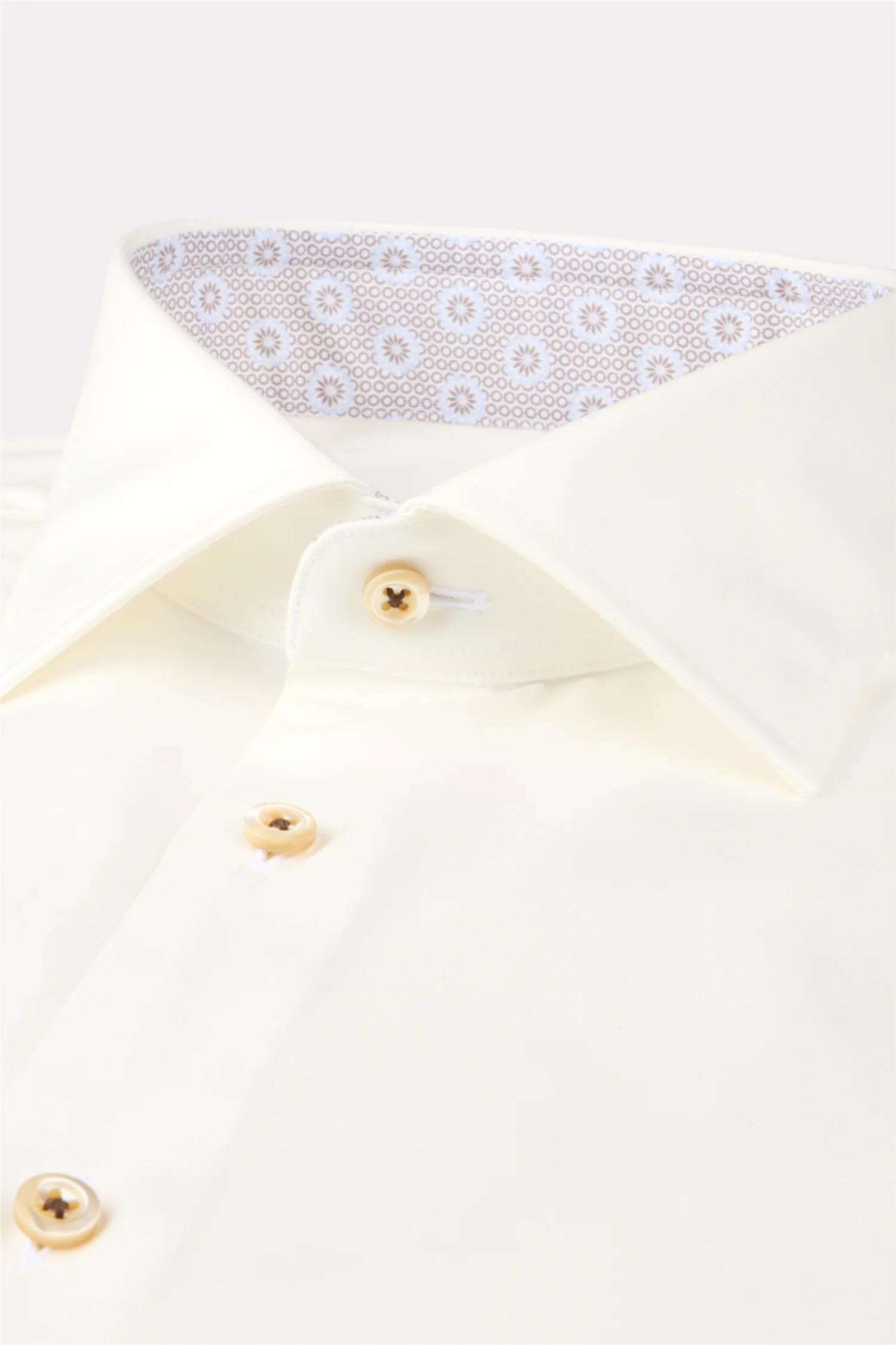 Regular Twill Shirt Contrast Champagne - Image 2