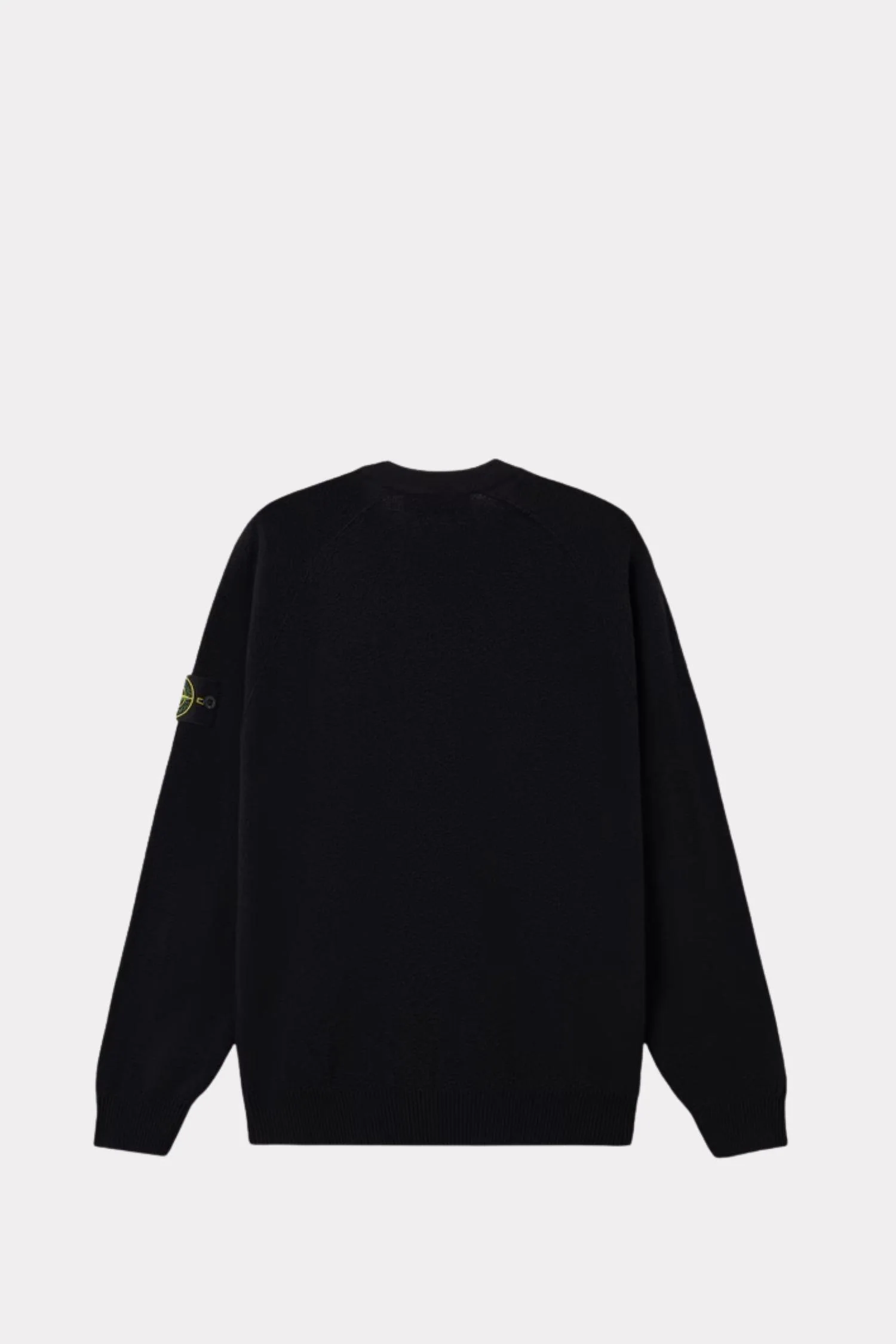 Loose-Fit Crewneck Jumper With Raglan Sleeves Navy - Image 2