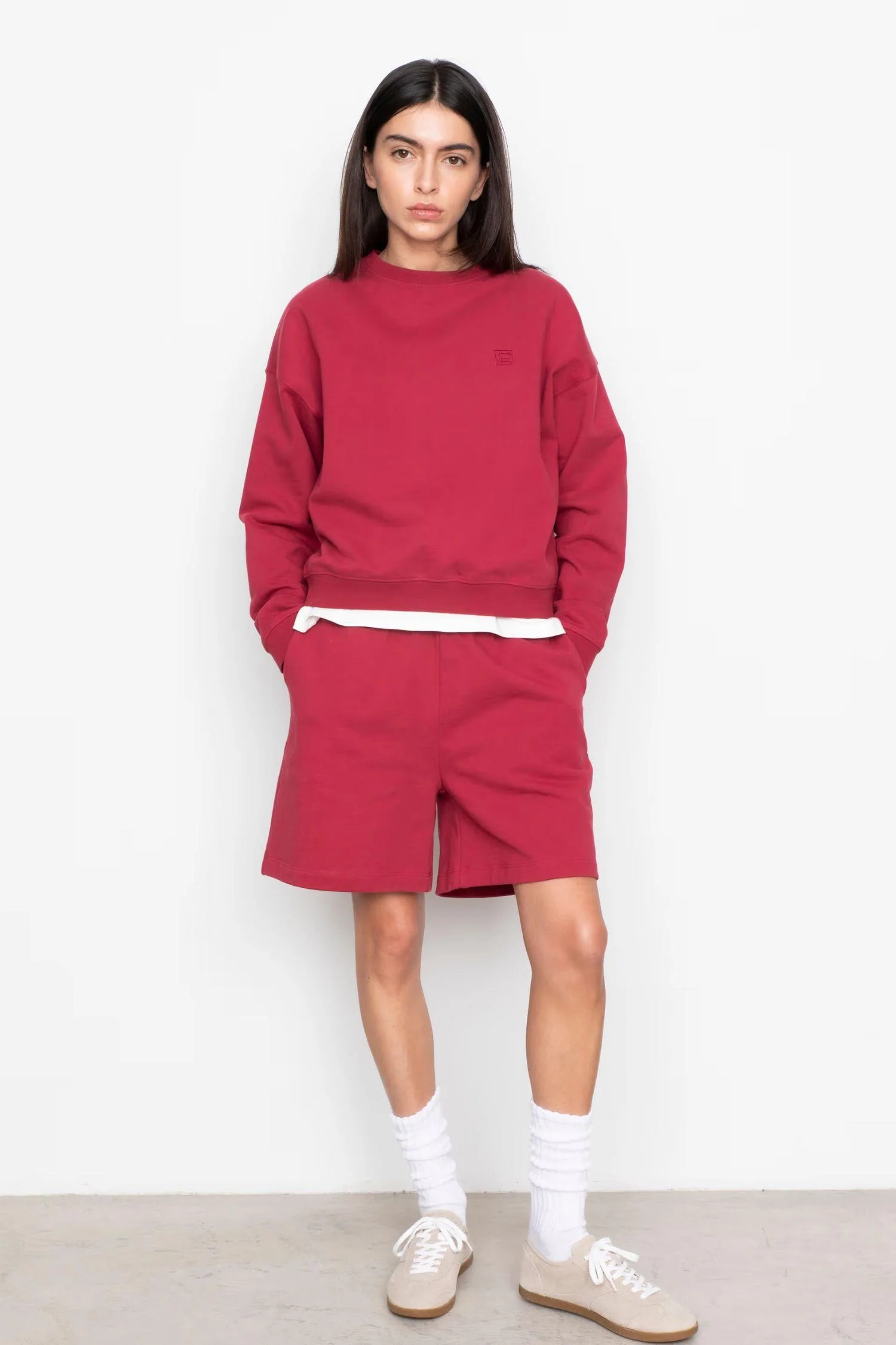 Mara Sweatshirt - Berry - Image 2