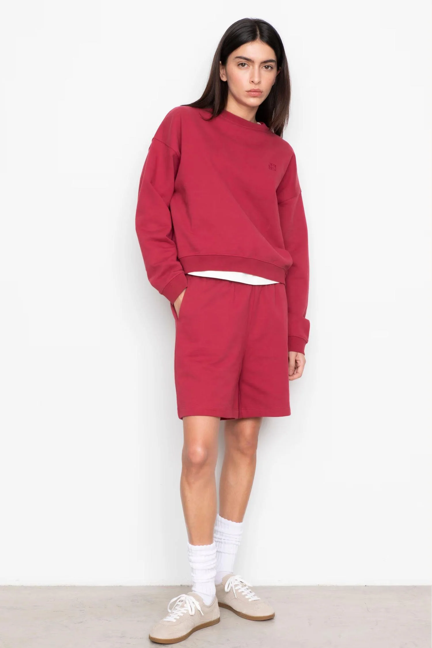 Mara Sweatshirt - Berry - Image 5