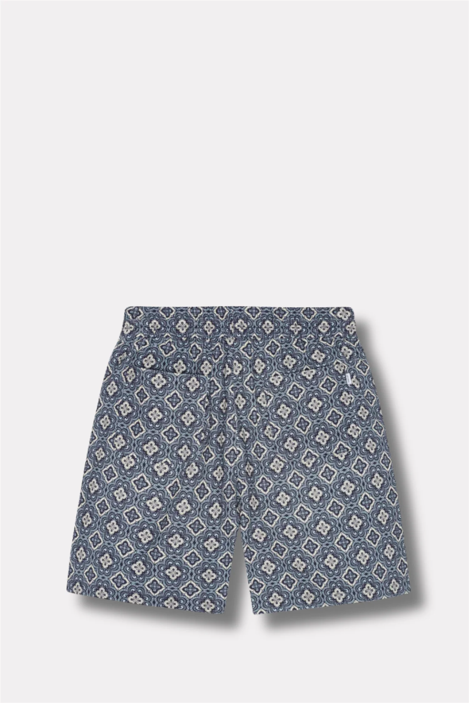 Harry Arabesque AOP Shorts Blue Fog - Image 2