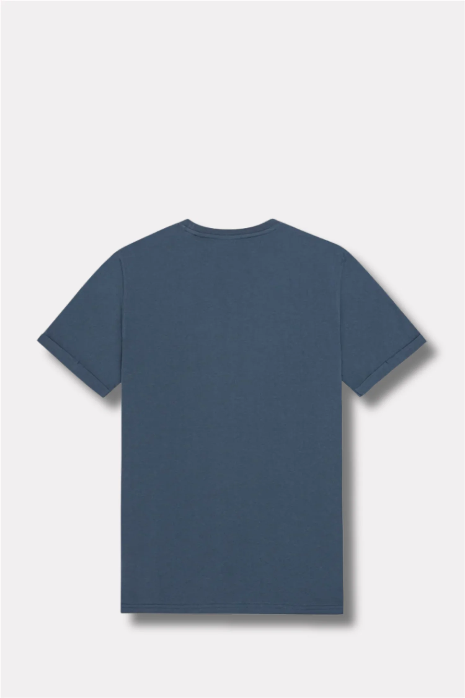 Nørregaard Contrast T-shirt Dark Denim Blue - Image 2