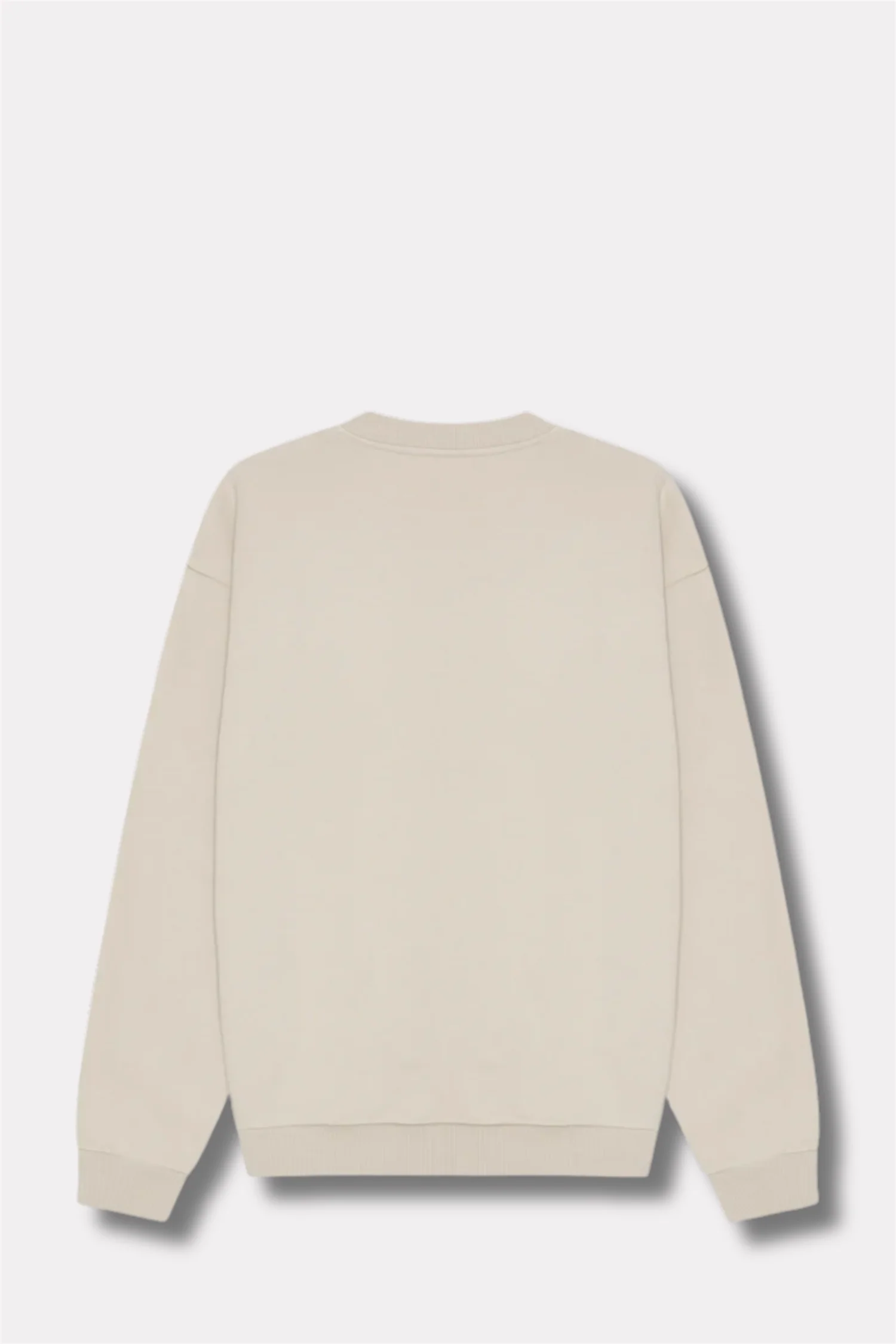 Crew Sweatshirt Light Sand - Image 2