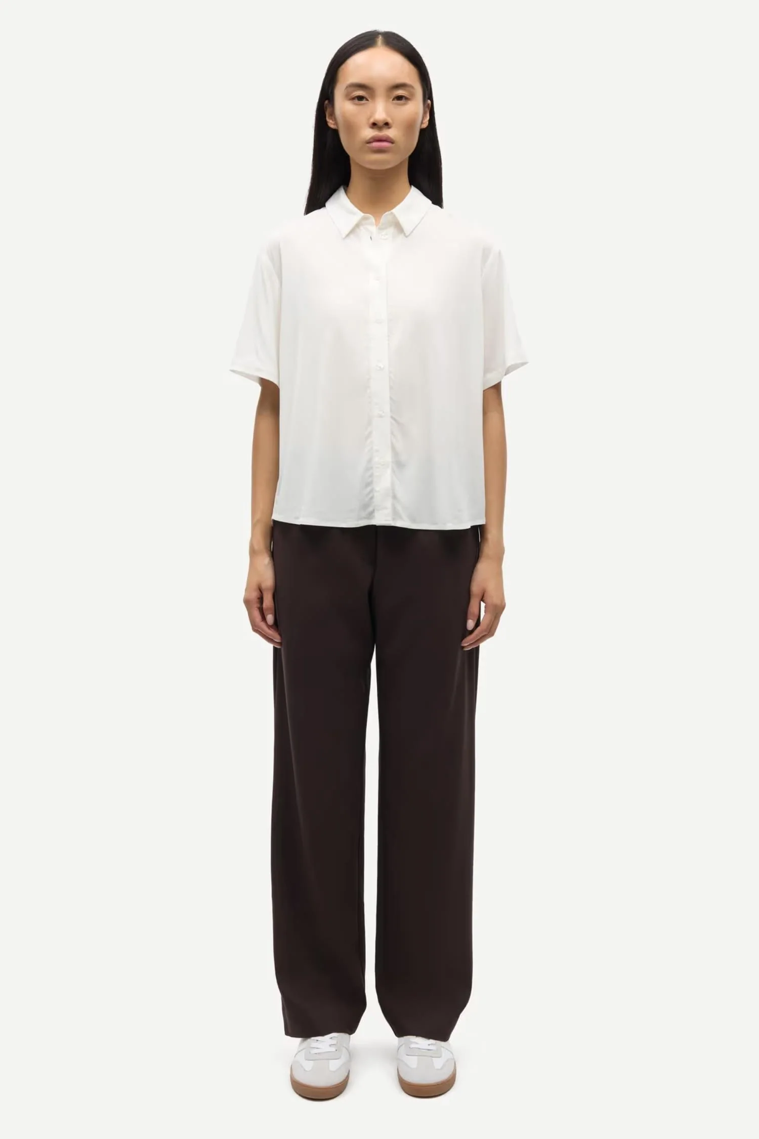 Saminna SS Shirt - Clear Cream - Image 6