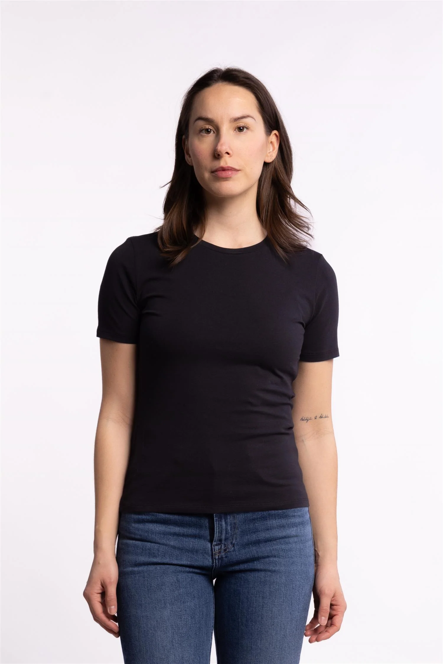 Saesme T-Shirt 16122- Black - Image 7