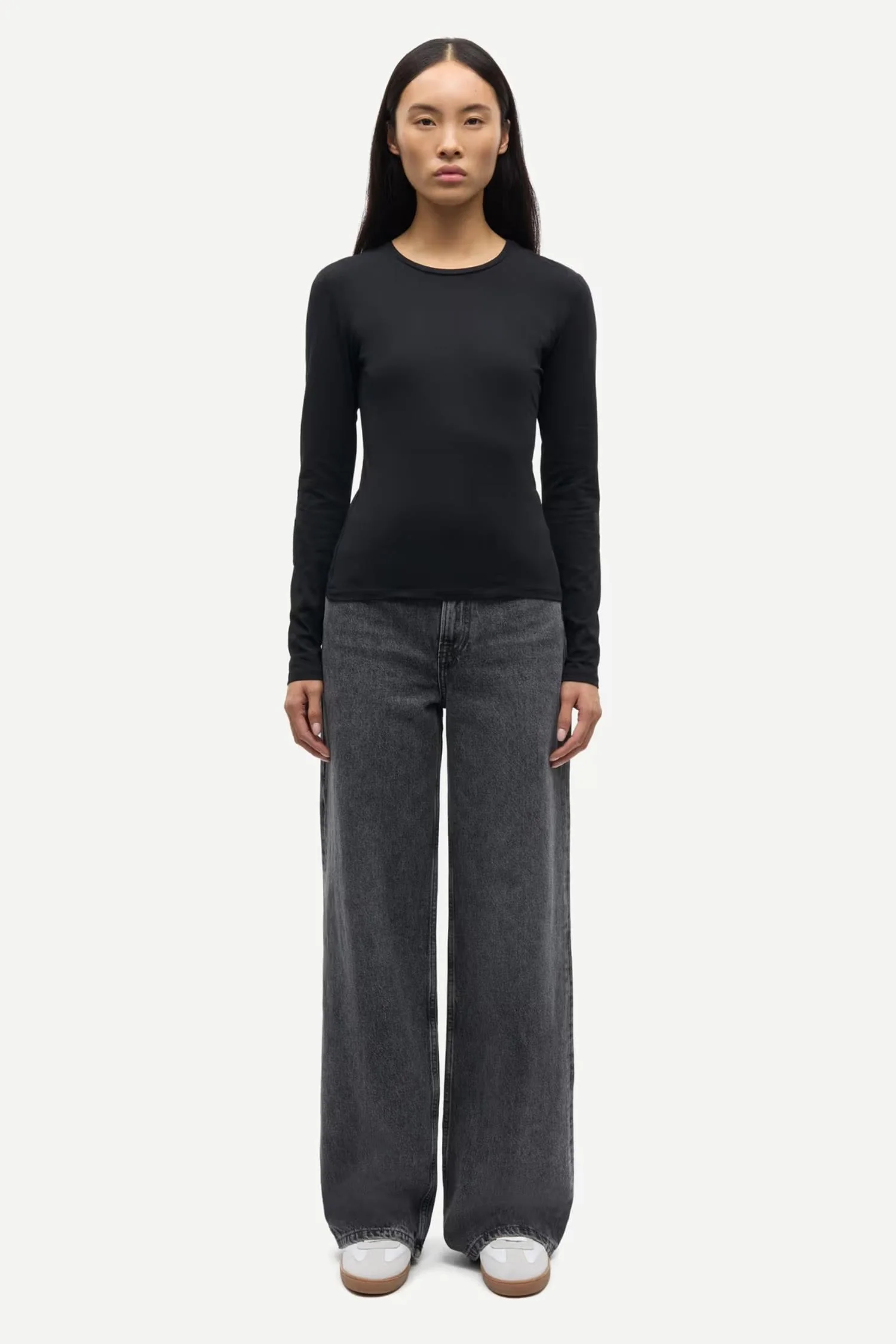 Saesme LS T-Shirt 16122-Black - Image 6